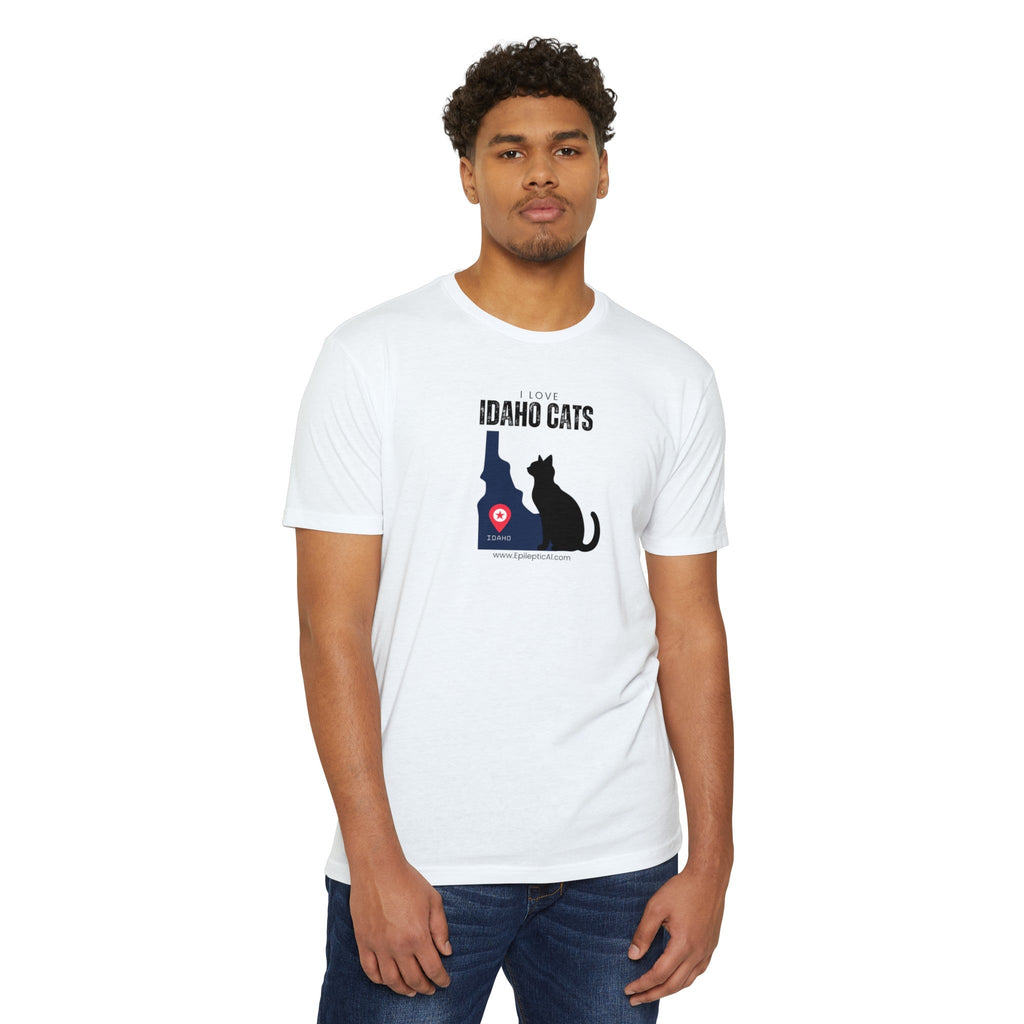 Idaho Cats Unisex CVC Jersey T - shirt - T - Shirt - Epileptic Al’s Shop