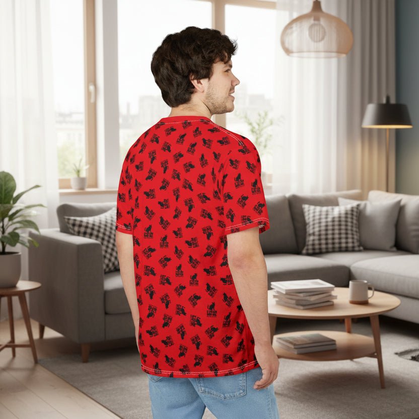 If You Can Read This You’re Too Close – Red All-Over Print Unisex T-Shirt - Clothing, Women, T-Shirts - EpiAl's Shop