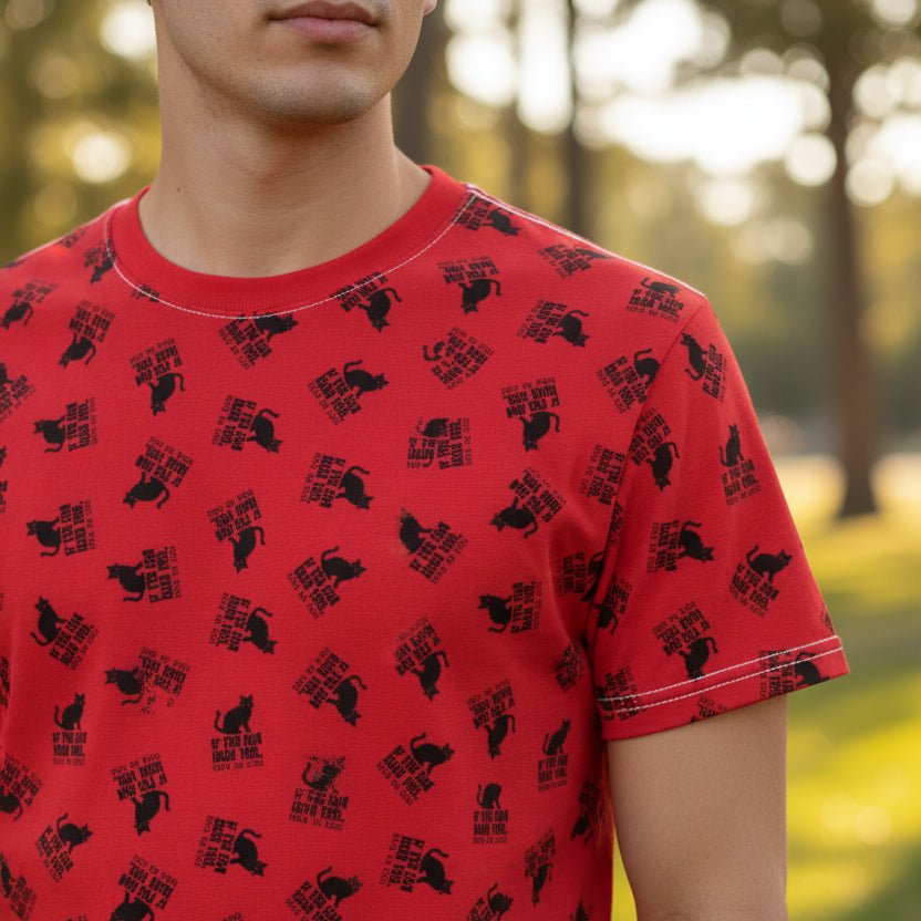 If You Can Read This You’re Too Close – Red All-Over Print Unisex T-Shirt - Clothing, Women, T-Shirts - EpiAl's Shop