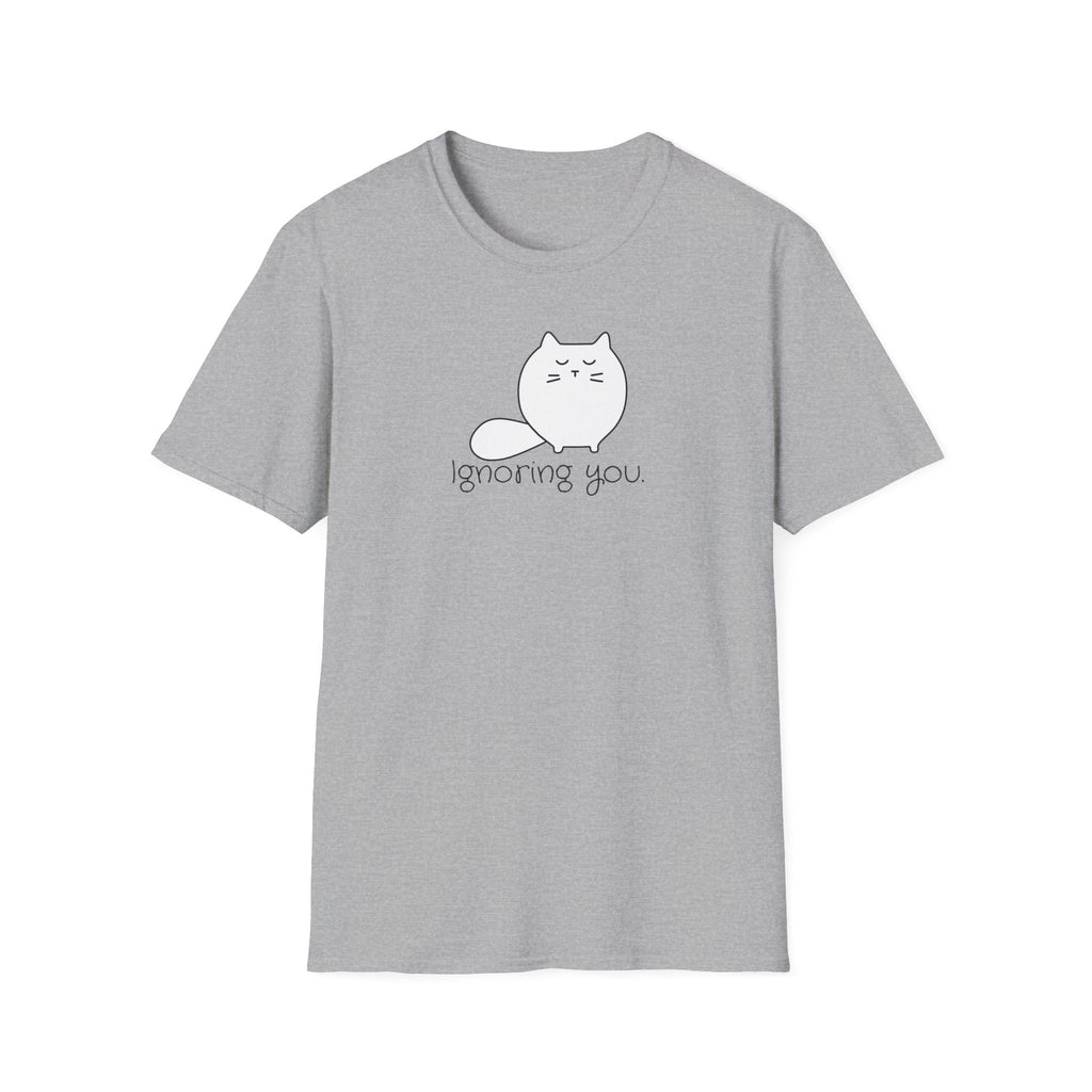 Ignoring You Unisex Softstyle T - Shirt - T - Shirt - Epileptic Al’s Shop