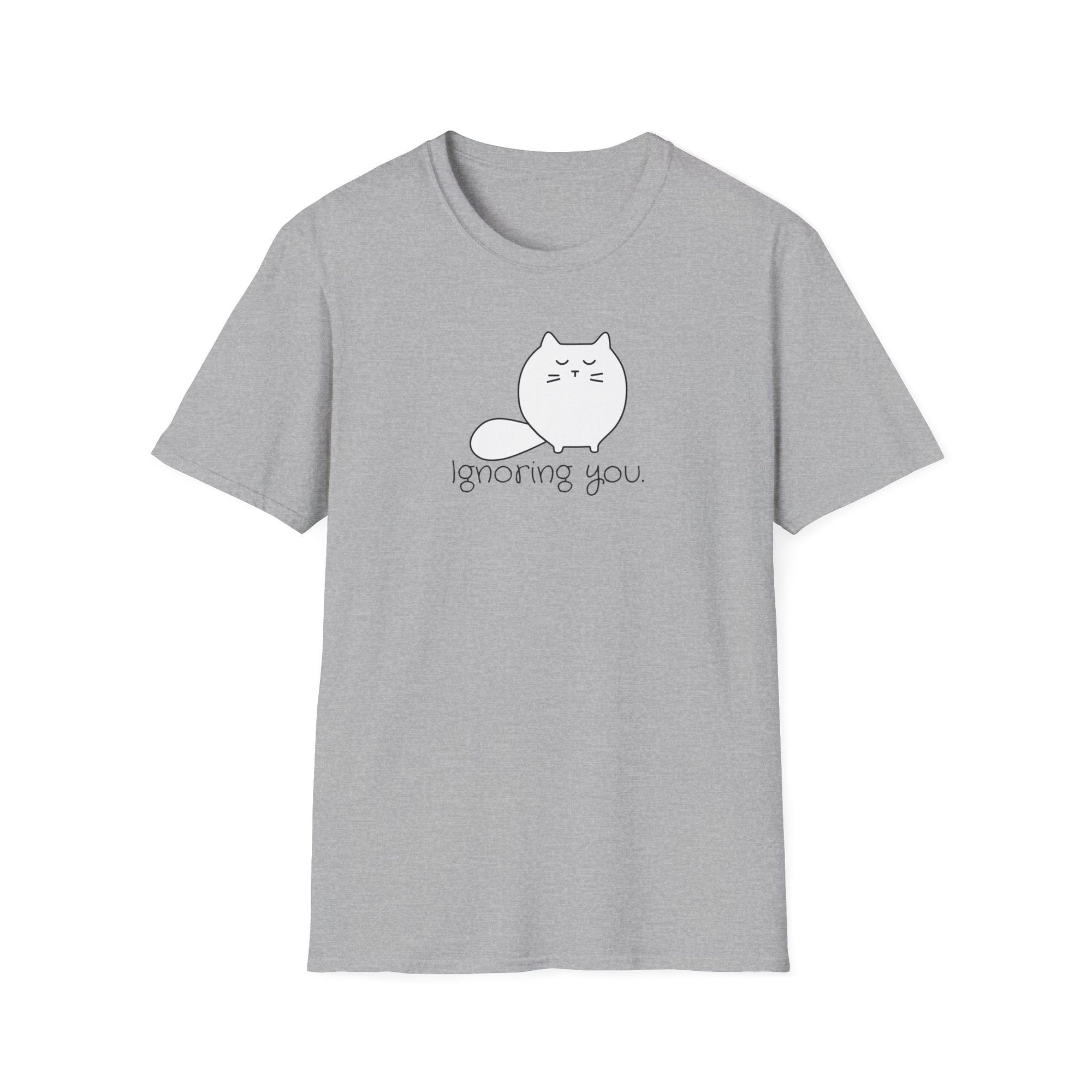 Ignoring You Unisex Softstyle T - Shirt - T - Shirt - Epileptic Al’s Shop