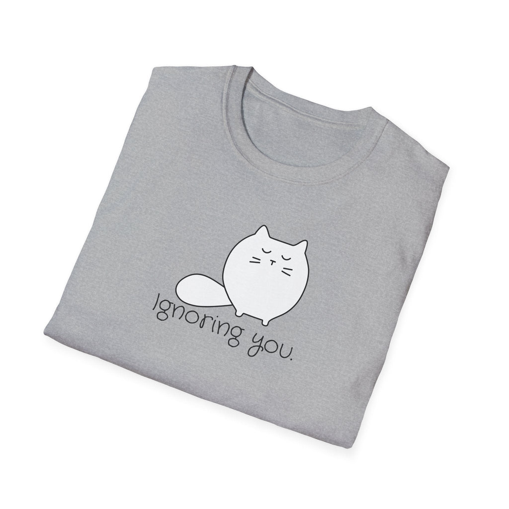 Ignoring You Unisex Softstyle T - Shirt - T - Shirt - Epileptic Al’s Shop