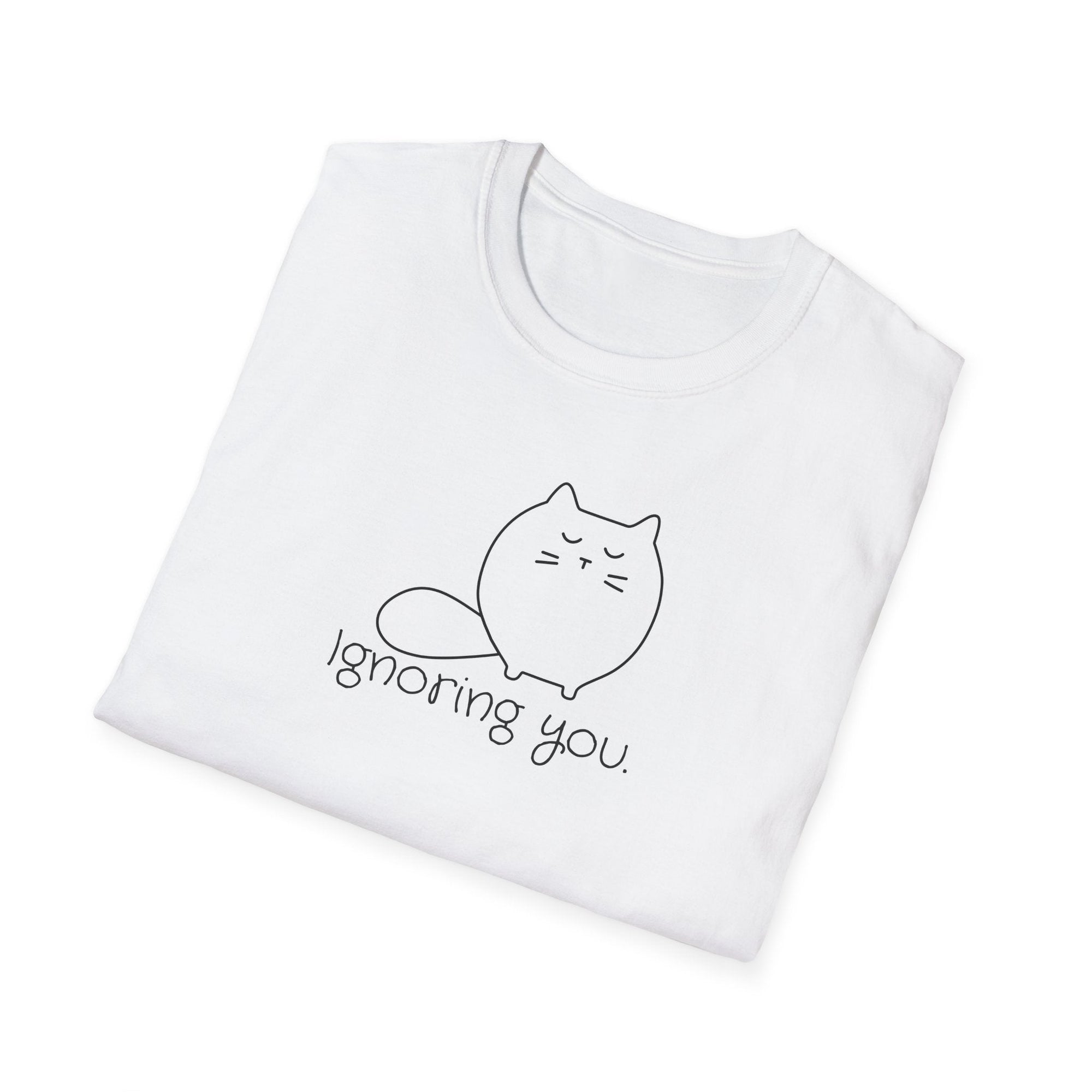Ignoring You Unisex Softstyle T - Shirt - T - Shirt - Epileptic Al’s Shop