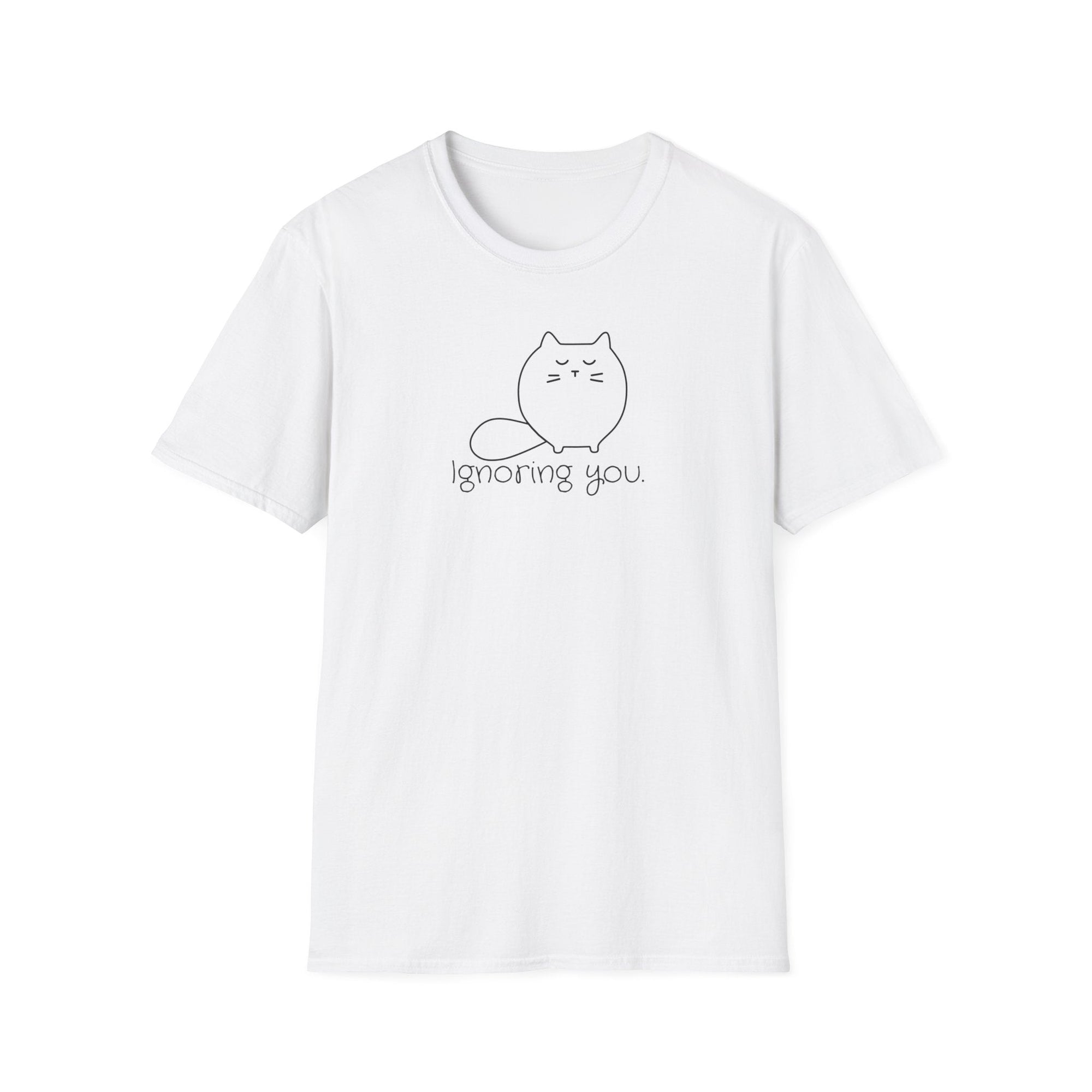 Ignoring You Unisex Softstyle T - Shirt - T - Shirt - Epileptic Al’s Shop