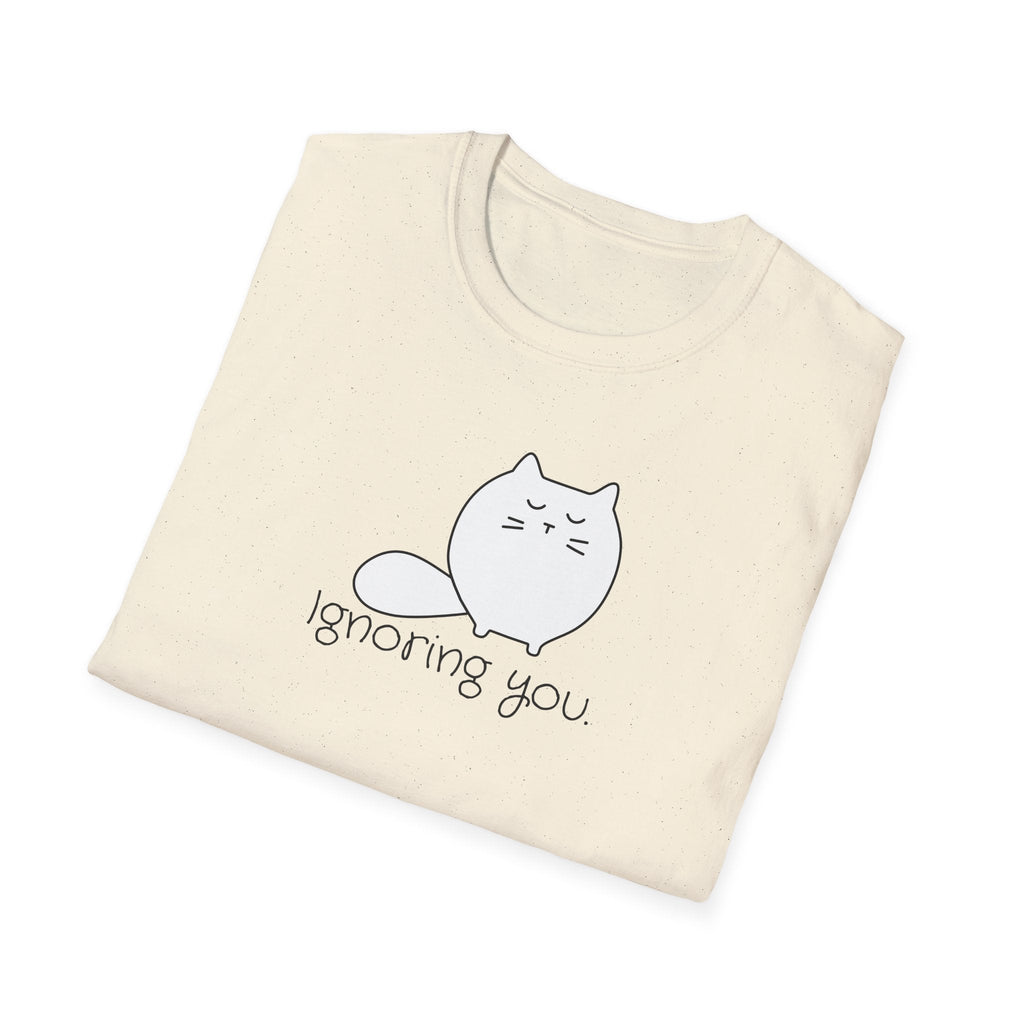 Ignoring You Unisex Softstyle T - Shirt - T - Shirt - Epileptic Al’s Shop