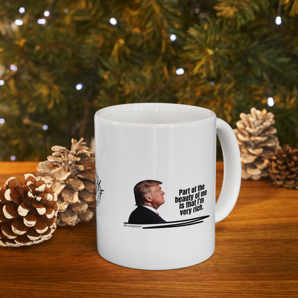 I'm Very Rich: Trumpisms Ceramic Mug, (11oz, 15oz) - Drinkware, Coffee Mugs - EpiAl's Shop