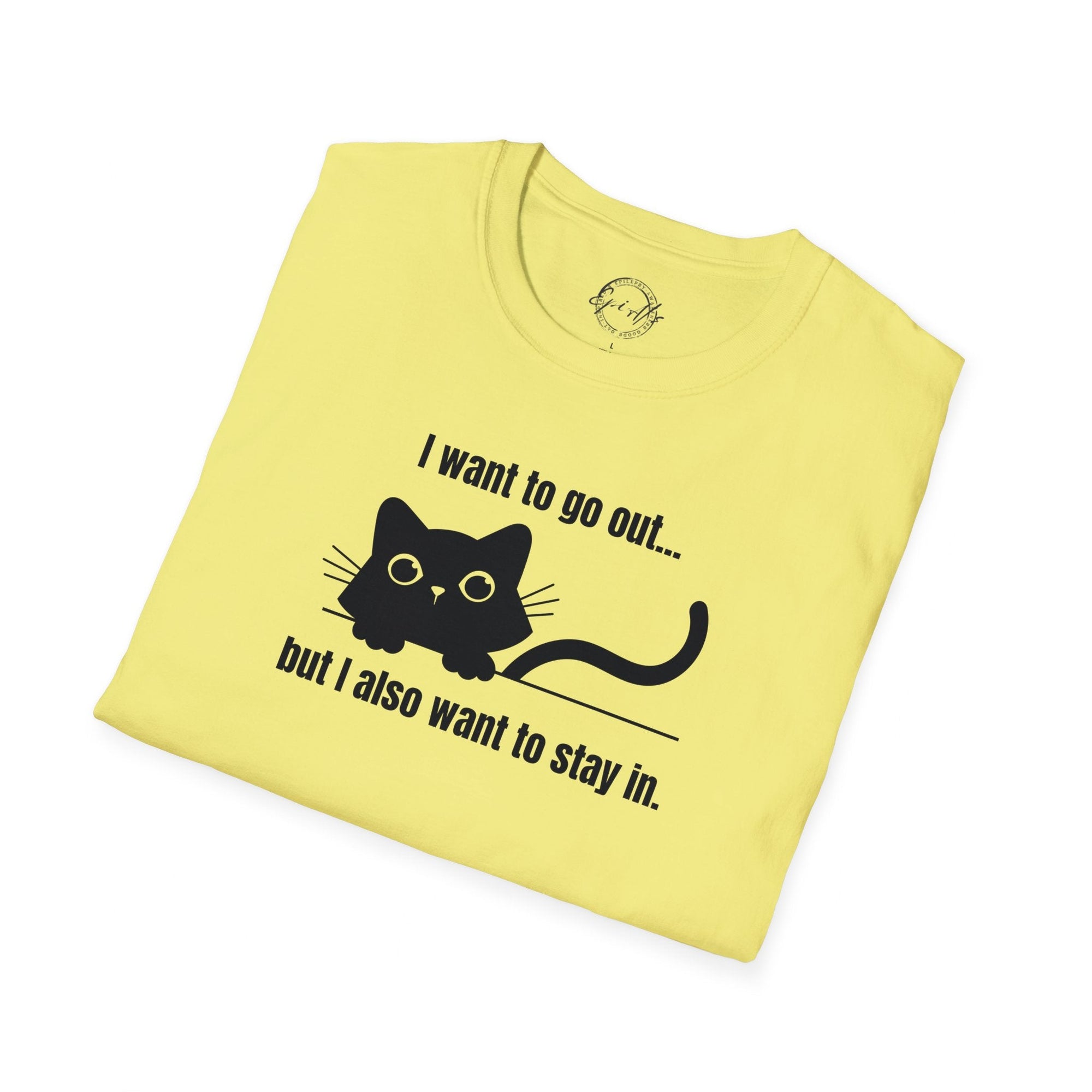 In and Out Unisex Softstyle T - Shirt - T - Shirt - Epileptic Al’s Shop