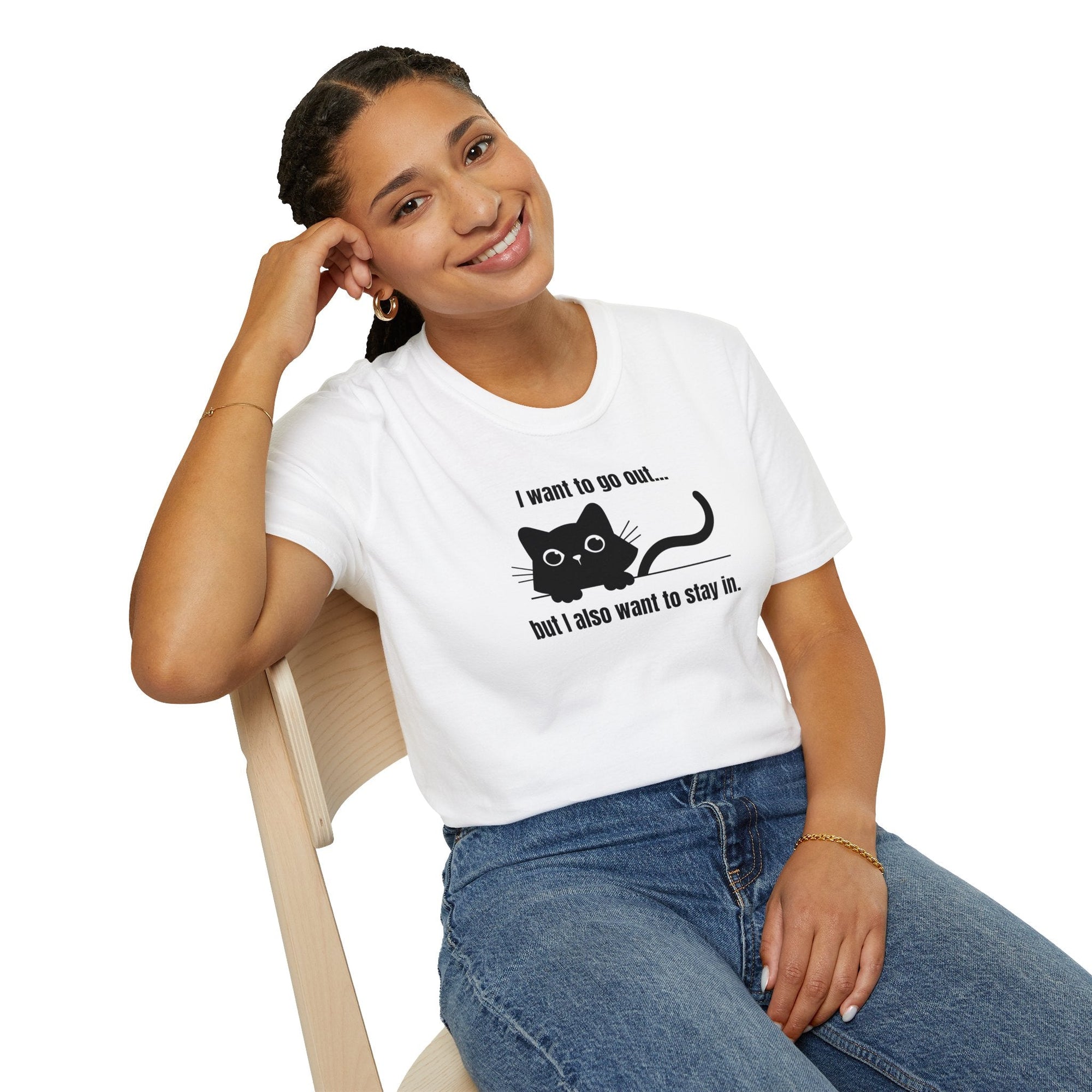 In and Out Unisex Softstyle T - Shirt - T - Shirt - Epileptic Al’s Shop
