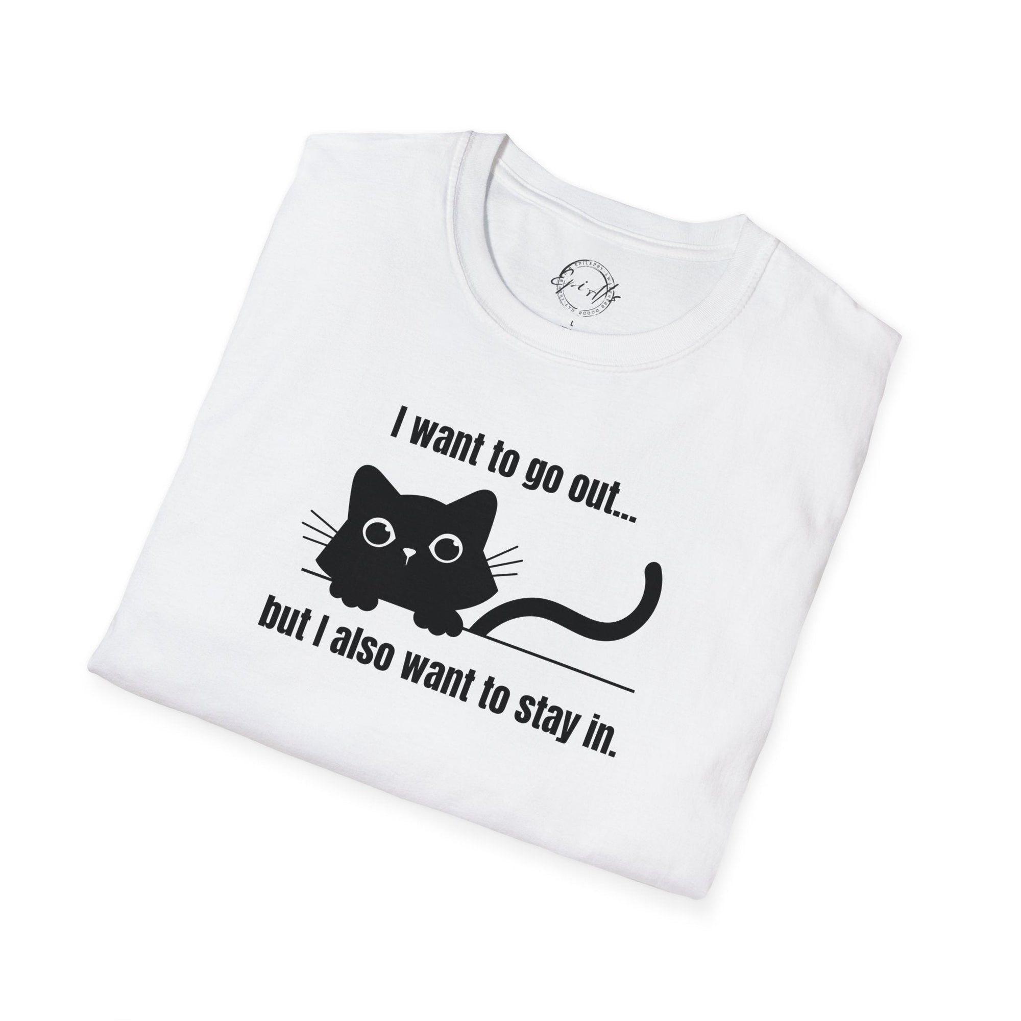 In and Out Unisex Softstyle T - Shirt - T - Shirt - Epileptic Al’s Shop
