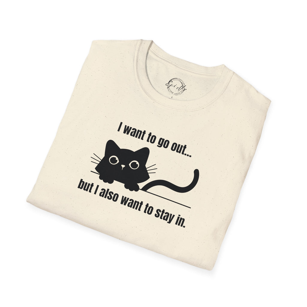 In and Out Unisex Softstyle T - Shirt - T - Shirt - Epileptic Al’s Shop