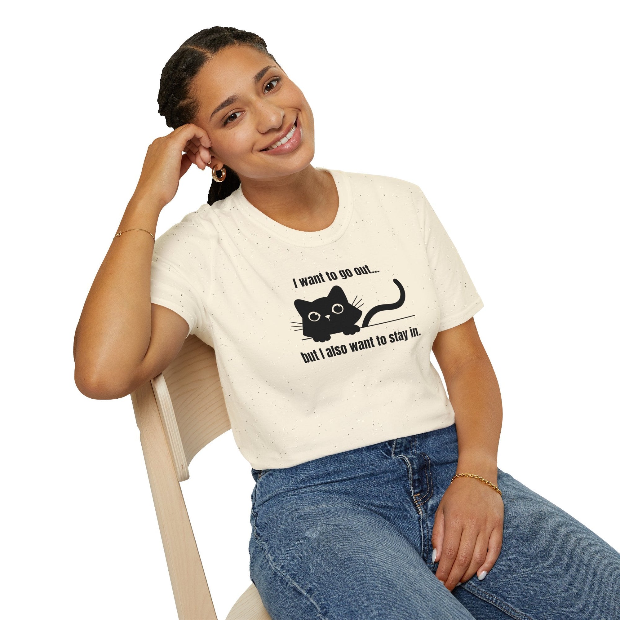 In and Out Unisex Softstyle T - Shirt - T - Shirt - Epileptic Al’s Shop