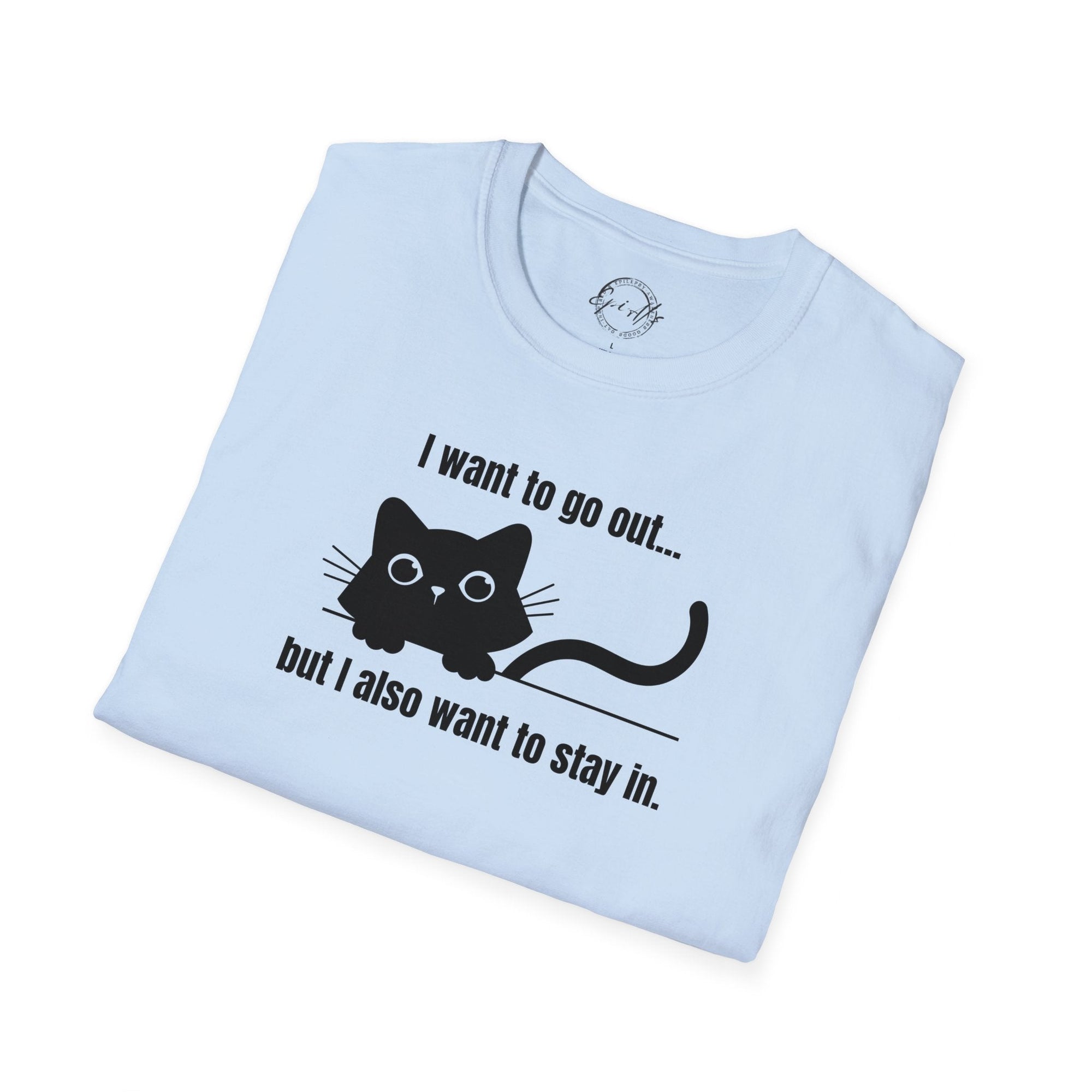 In and Out Unisex Softstyle T - Shirt - T - Shirt - Epileptic Al’s Shop