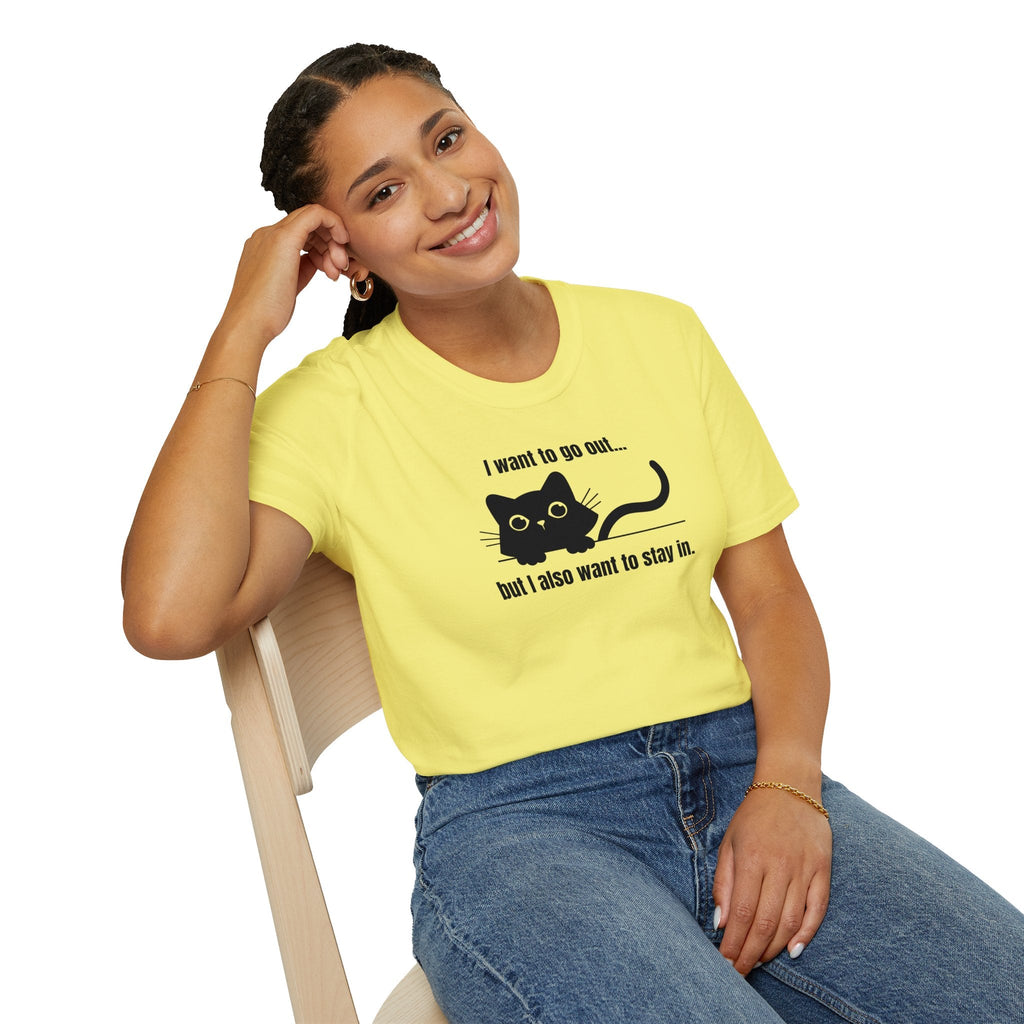 In and Out Unisex Softstyle T - Shirt - T - Shirt - Epileptic Al’s Shop