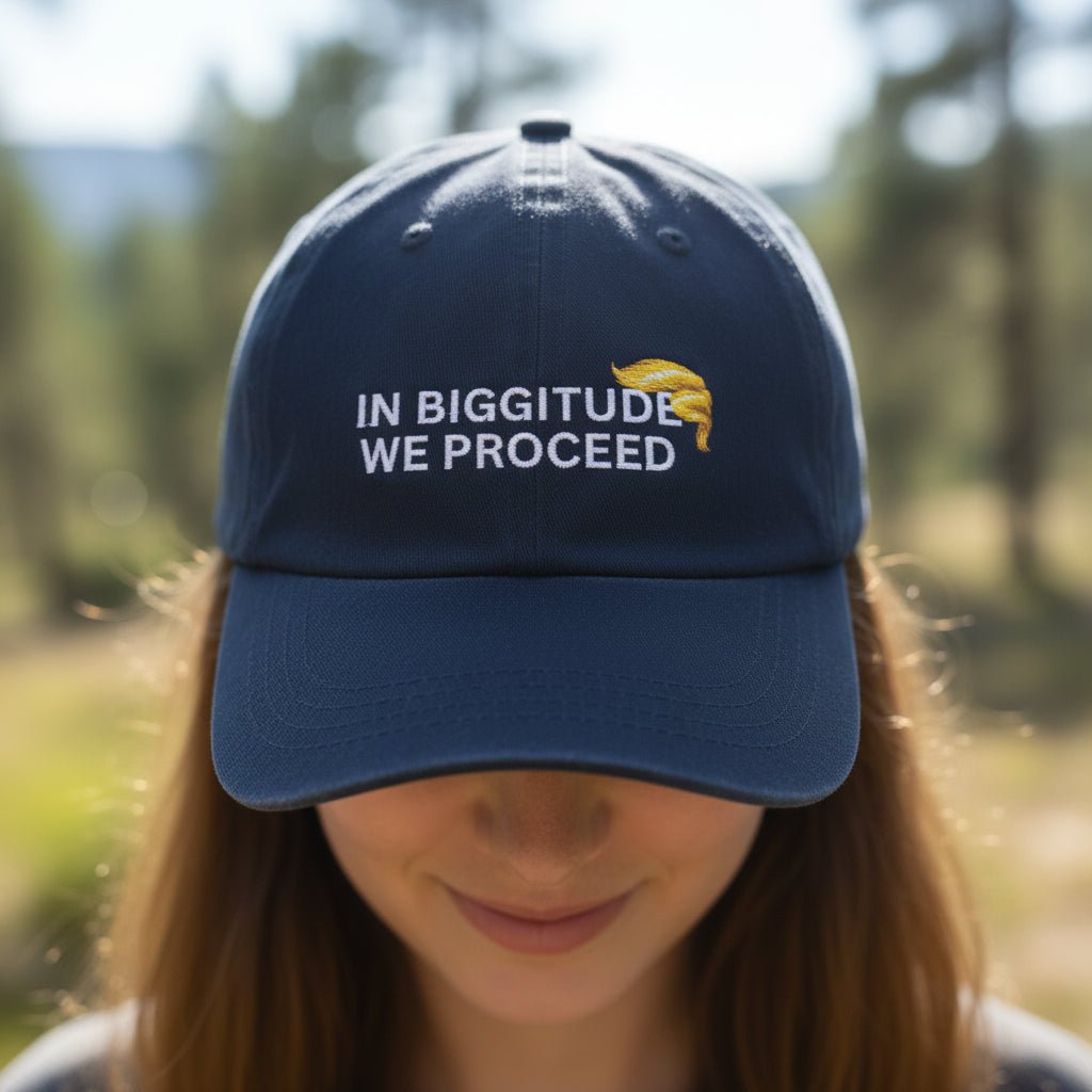 In Biggitude We Trust Dad Hat - Hats, Baseball & Trucker - EpiAl's Shop