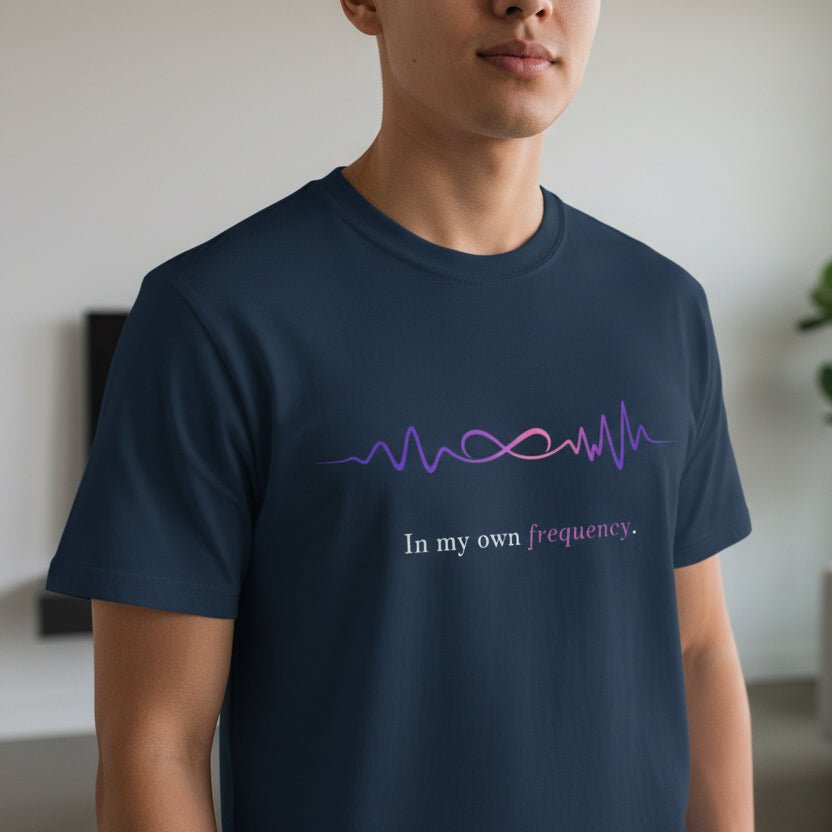 In My Own Frequency – Epilepsy Awareness T-Shirt - Clothing, Women, T-Shirts - EpiAl's Shop