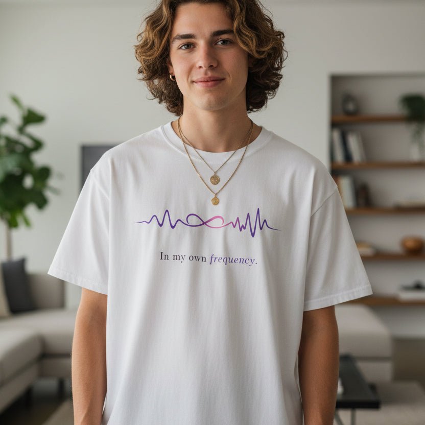 In My Own Frequency – Epilepsy Awareness T-Shirt - Clothing, Women, T-Shirts - EpiAl's Shop
