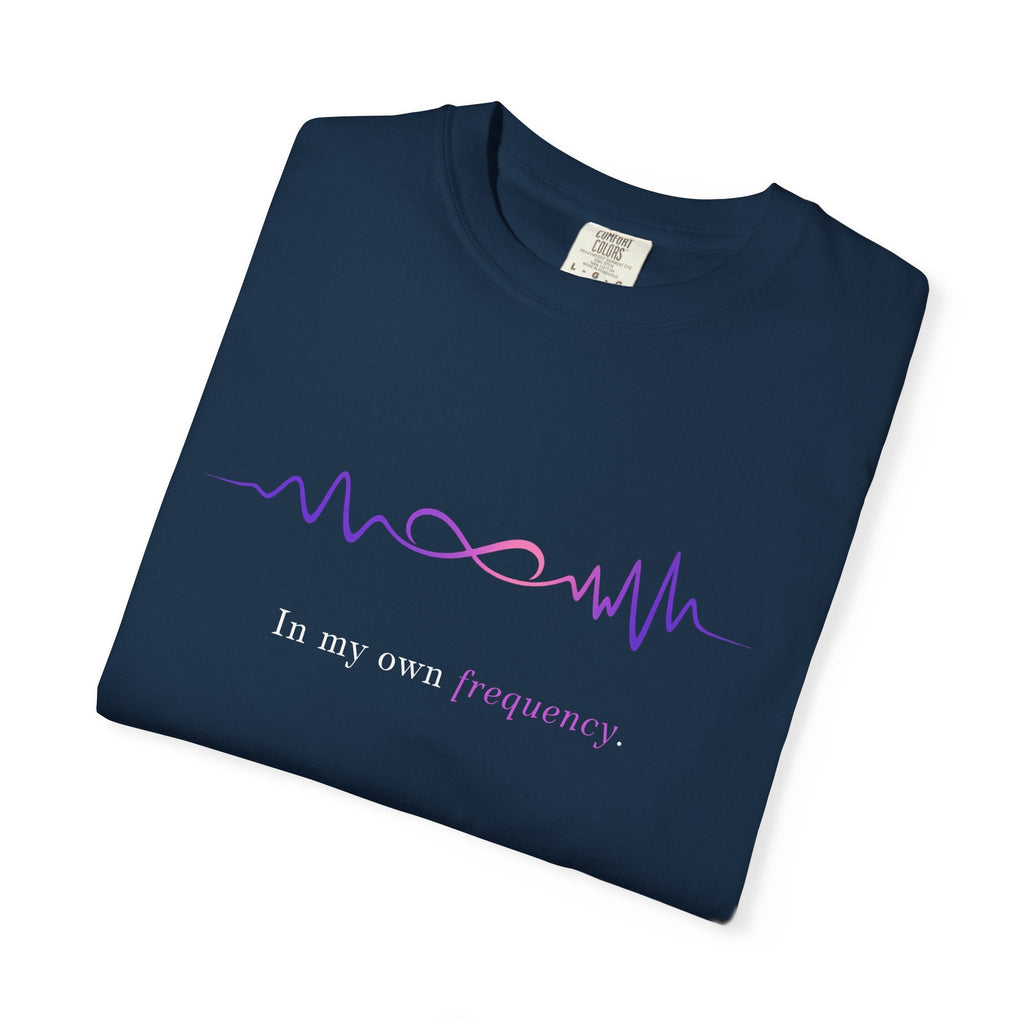 In My Own Frequency – Epilepsy Awareness T-Shirt - Clothing, Women, T-Shirts - EpiAl's Shop