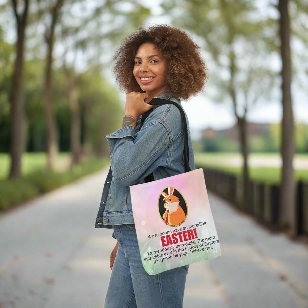 Incredible Easter Canvas Tote Bag - 5 - Color Straps - Bags, Tote - EpiAl's Shop