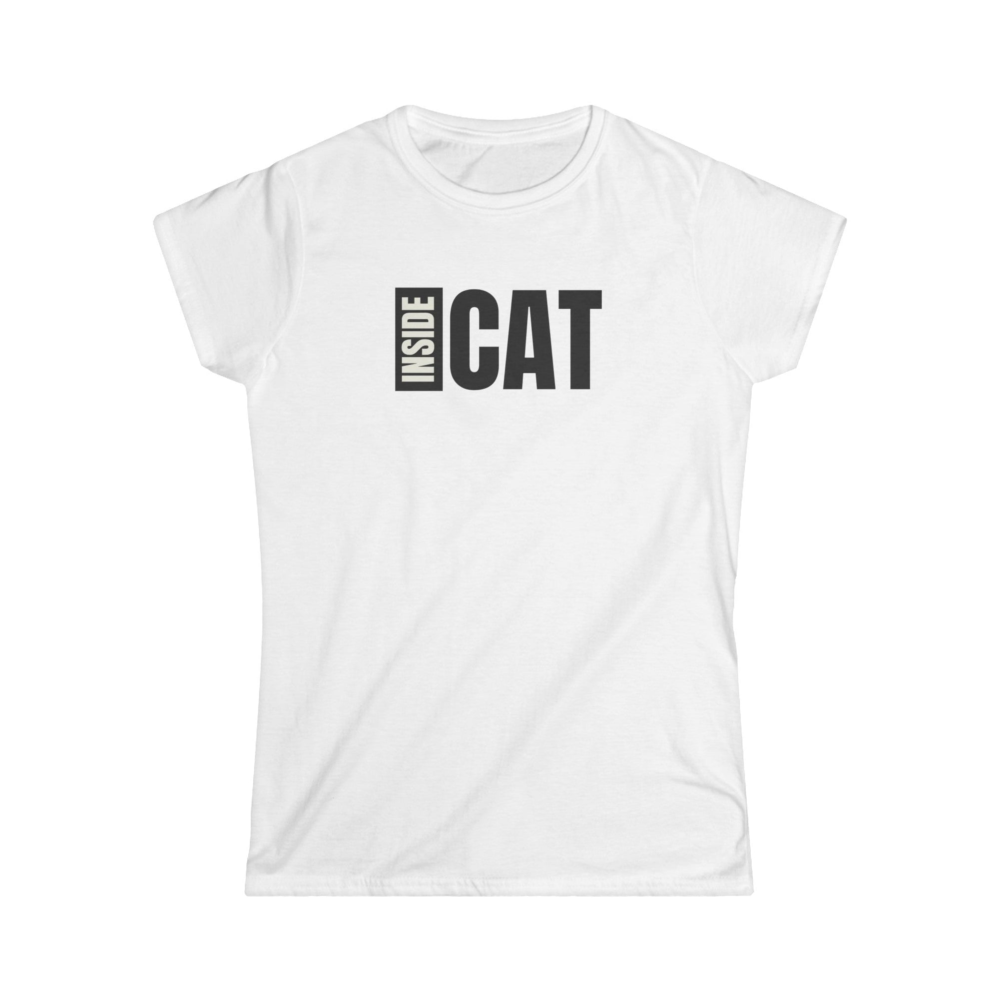 Inside Cat Lady Softstyle Tee - T - Shirt - Epileptic Al’s Shop