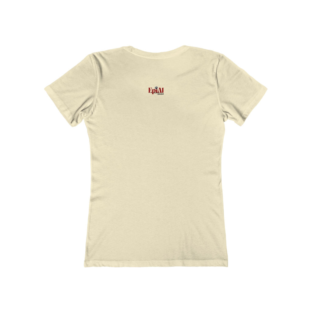 Inspirational Women’s Boyfriend Tee - "We Jumped So High, We Touched the Blue Sky!" - Clothing, T-shirts - EpiAl's Shop