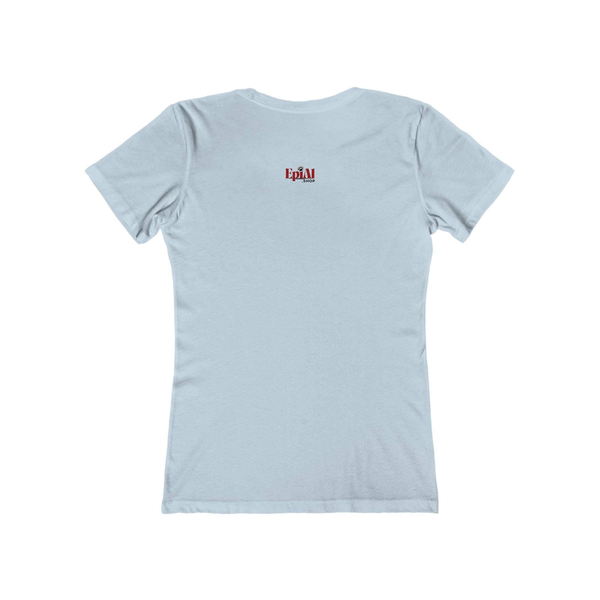 Inspirational Women’s Boyfriend Tee - "We Jumped So High, We Touched the Blue Sky!" - Clothing, T-shirts - EpiAl's Shop