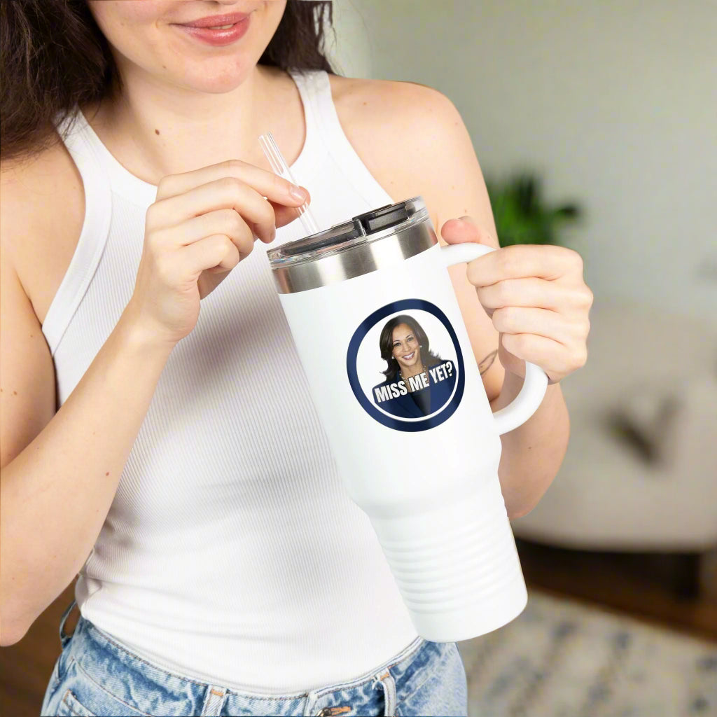 Insulated Travel Mug - 40oz "Miss Me Yet?" - Perfect Gift for Coffee Lovers - Drinkware, Travel Mugs - EpiAl's Shop