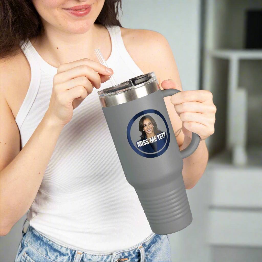 Insulated Travel Mug - 40oz "Miss Me Yet?" - Perfect Gift for Coffee Lovers - Drinkware, Travel Mugs - EpiAl's Shop