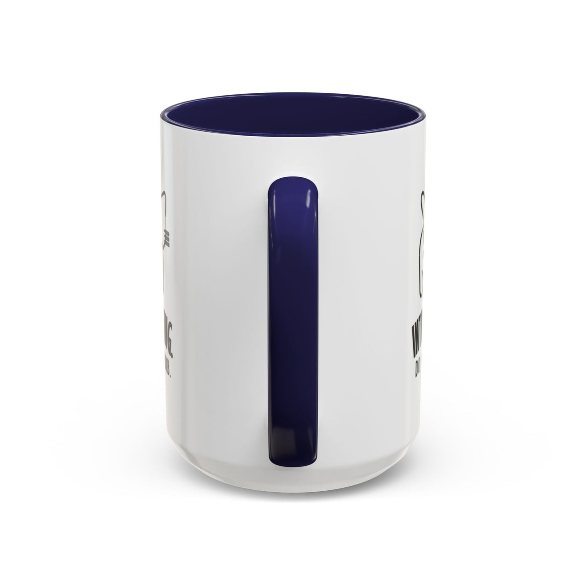 Introverting. Do Not Disturb. Two-Tone Cat Coffee Mug (11oz & 15oz) - Drinkware, Coffee Mugs - EpiAl's Shop