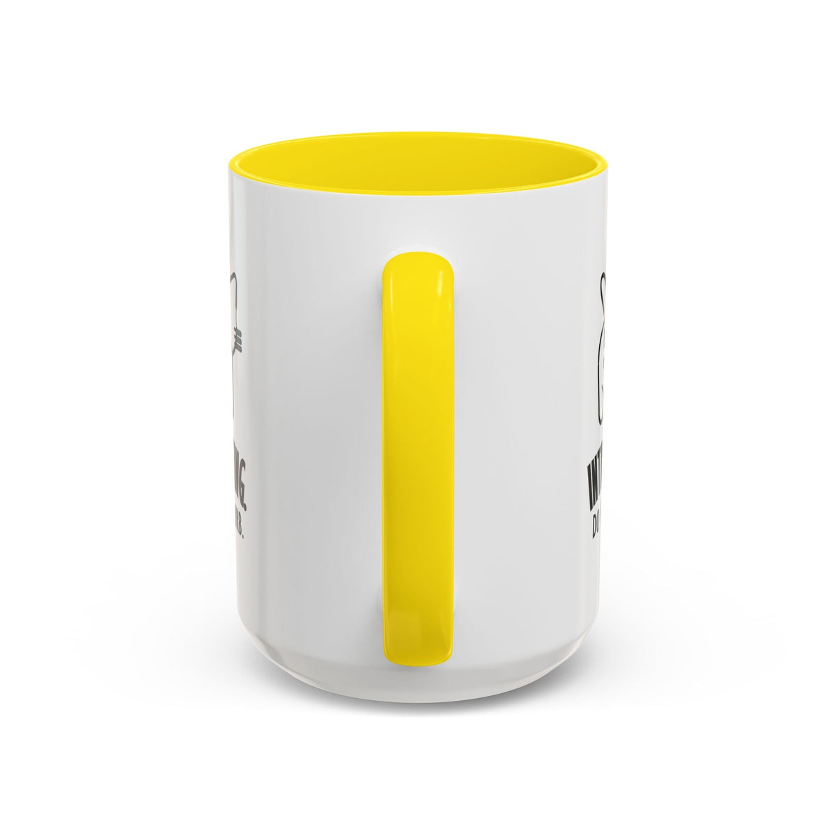 Introverting. Do Not Disturb. Two-Tone Cat Coffee Mug (11oz & 15oz) - Drinkware, Coffee Mugs - EpiAl's Shop