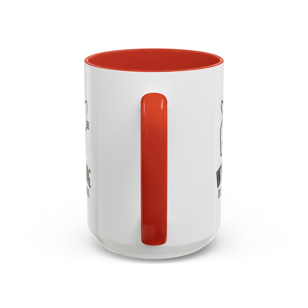 Introverting. Do Not Disturb. Two-Tone Cat Coffee Mug (11oz & 15oz) - Drinkware, Coffee Mugs - EpiAl's Shop