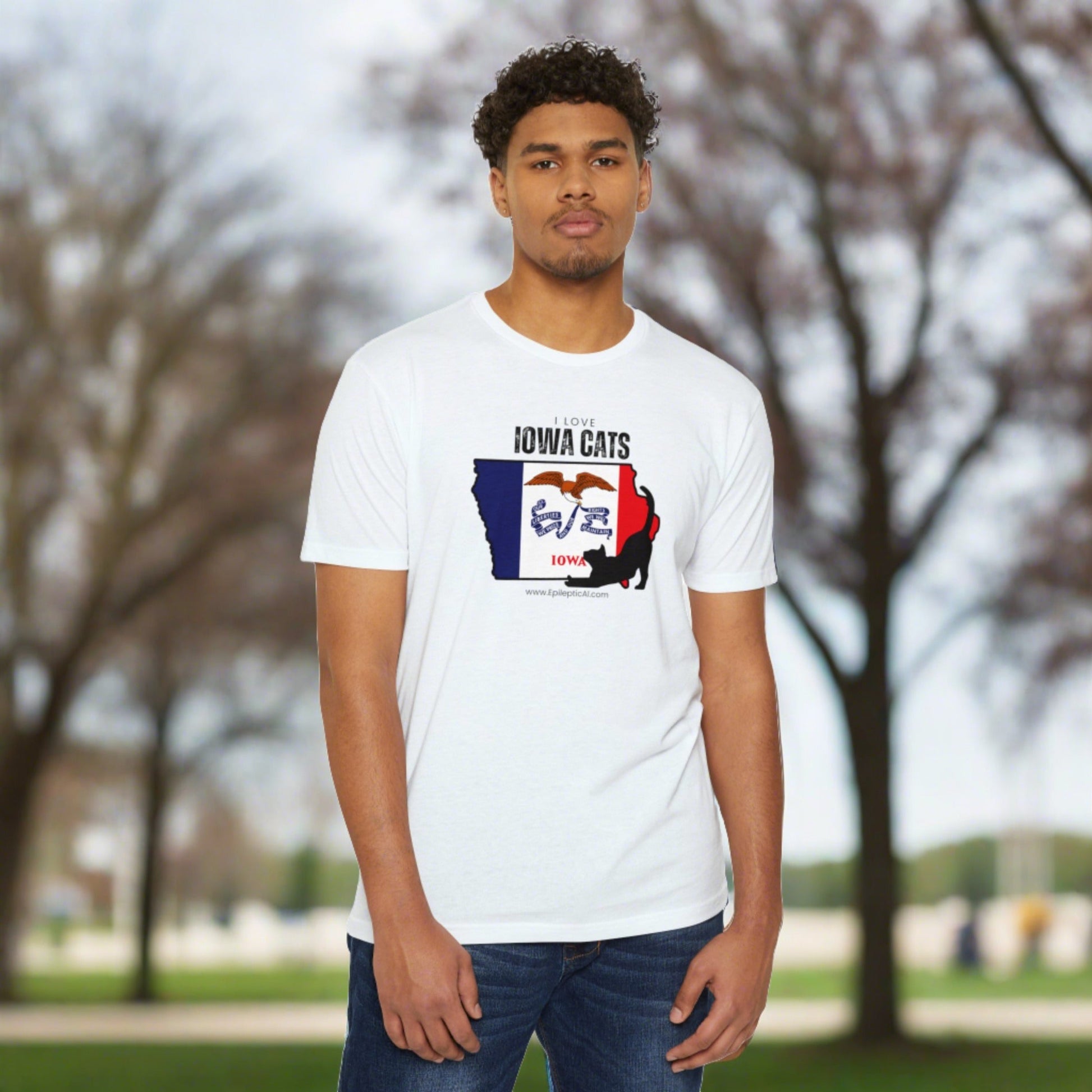 Iowa Cats Unisex CVC Jersey T - shirt - T - Shirt - Epileptic Al’s Shop