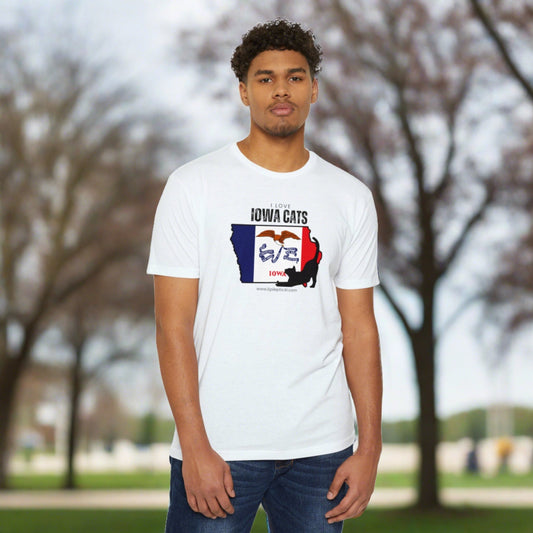Iowa Cats Unisex CVC Jersey T - shirt - T - Shirt - Epileptic Al’s Shop