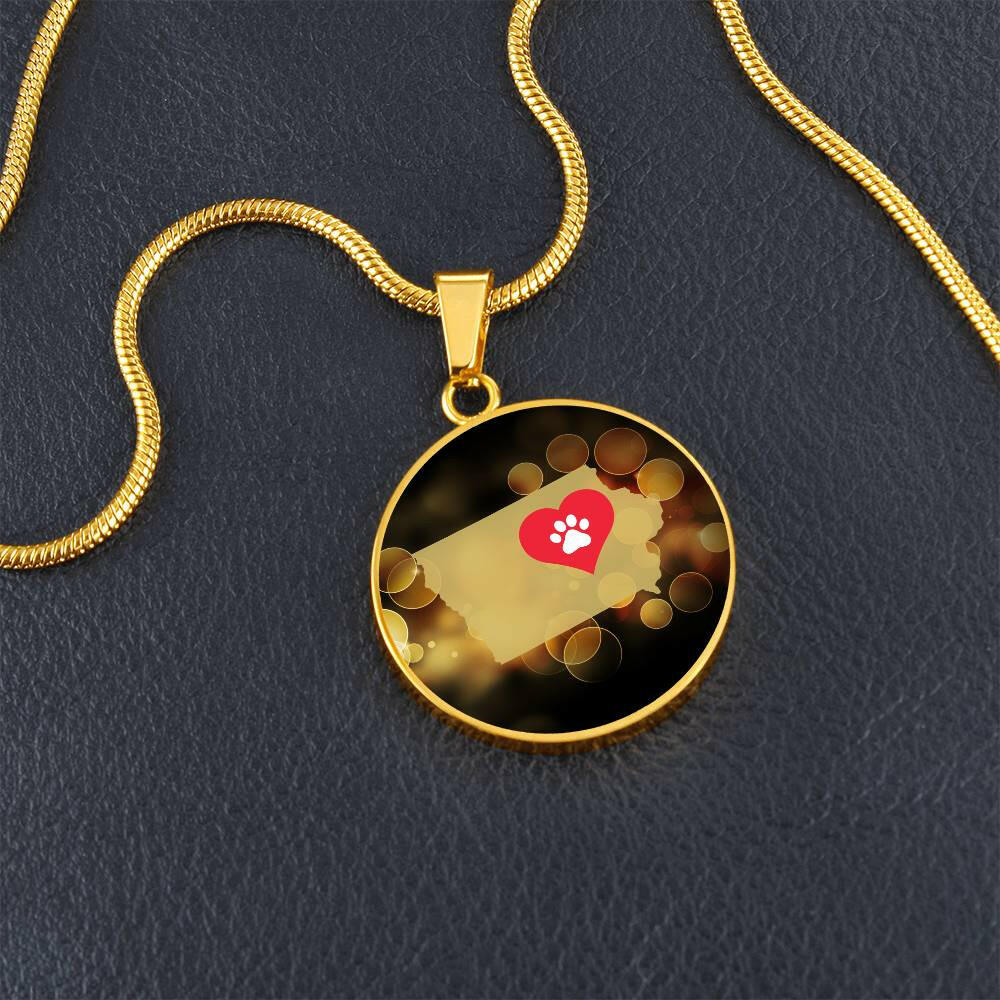 Iowa luvs Cats Necklace - Jewelry - Epileptic Al’s Shop