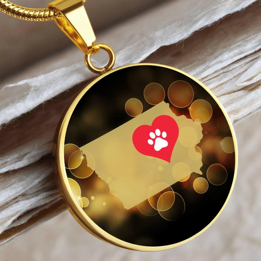 Iowa luvs Cats Necklace - Jewelry - Epileptic Al’s Shop