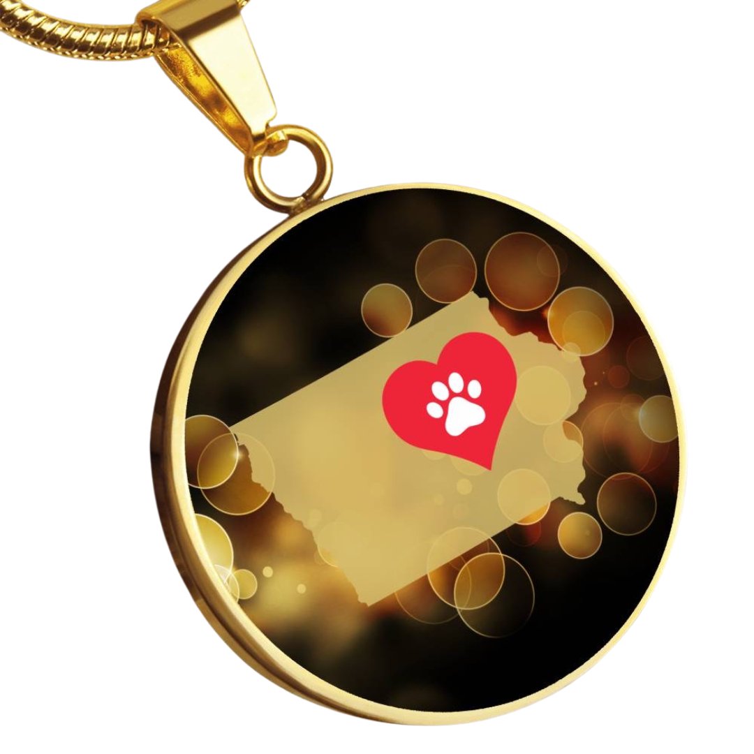 Iowa luvs Cats Necklace - Jewelry - Epileptic Al’s Shop