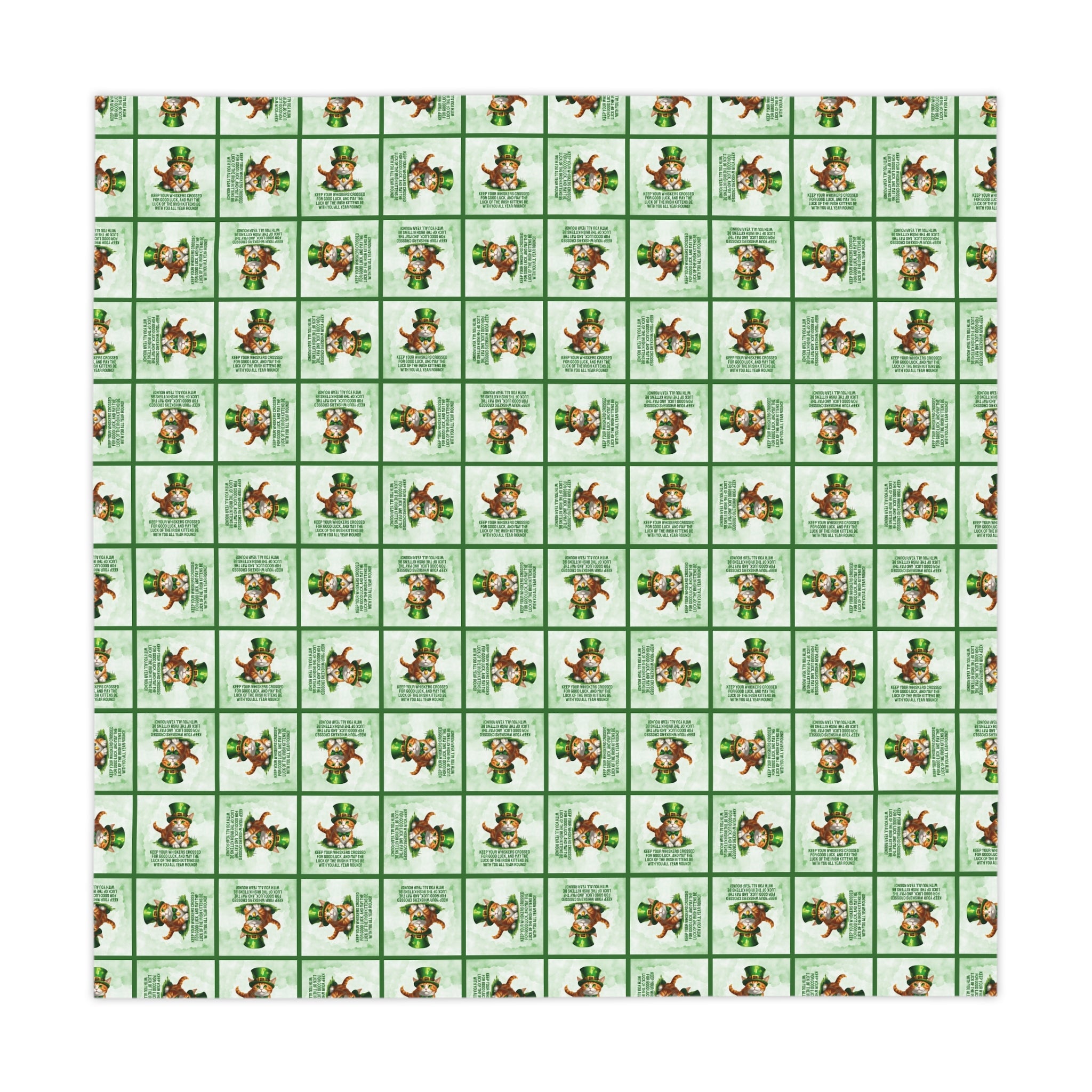 Irish Kitten Wish Tablecloth - Decor, Dining, Table Decor - EpiAl's Shop
