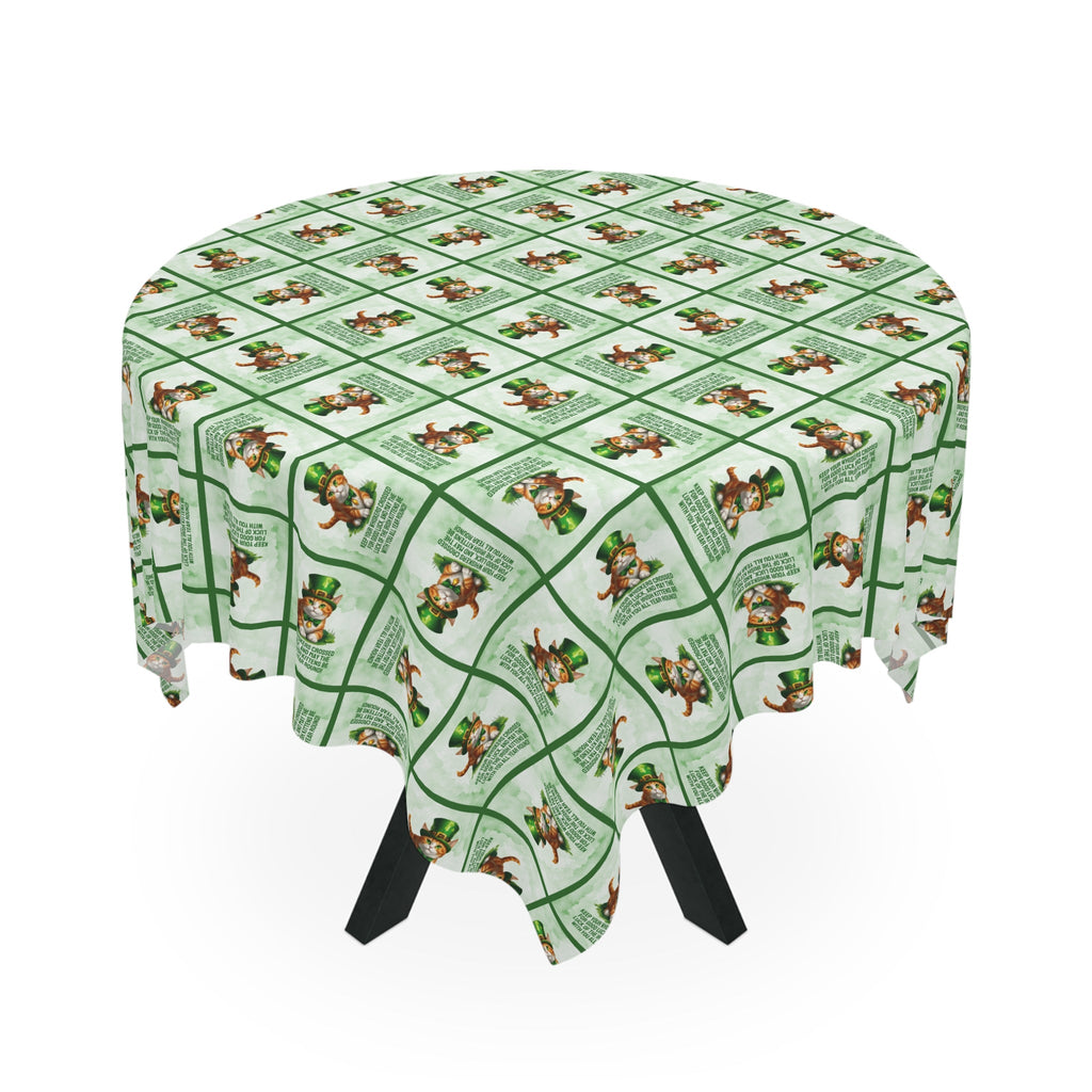 Irish Kitten Wish Tablecloth - Decor, Dining, Table Decor - EpiAl's Shop