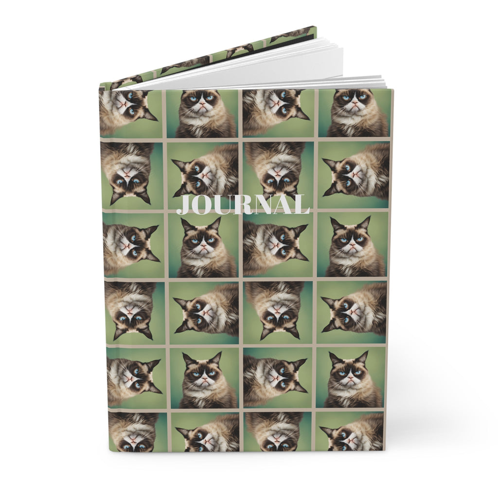 Irritable Cat Hardcover Journal - Perfect for Pet Lovers & Journal Enthusiasts - Paper Products, Journals - EpiAl's Shop