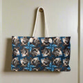Irritable Cat Print Weekender Bag for Cat Lovers - Bags, Handbag - EpiAl's Shop