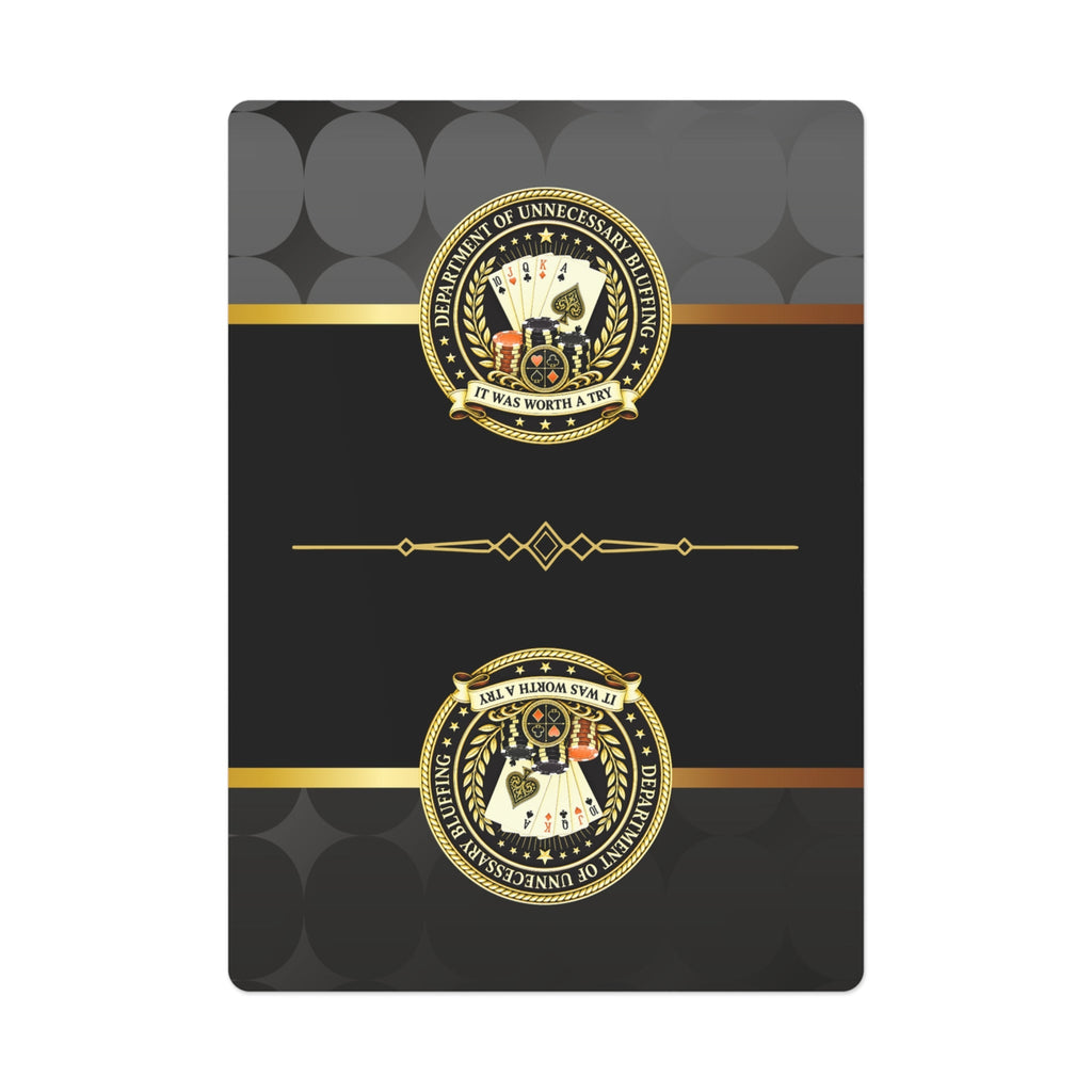 It Was Worth a Try Playing Cards - Toys & Games, Playing Cards - EpiAl's Shop