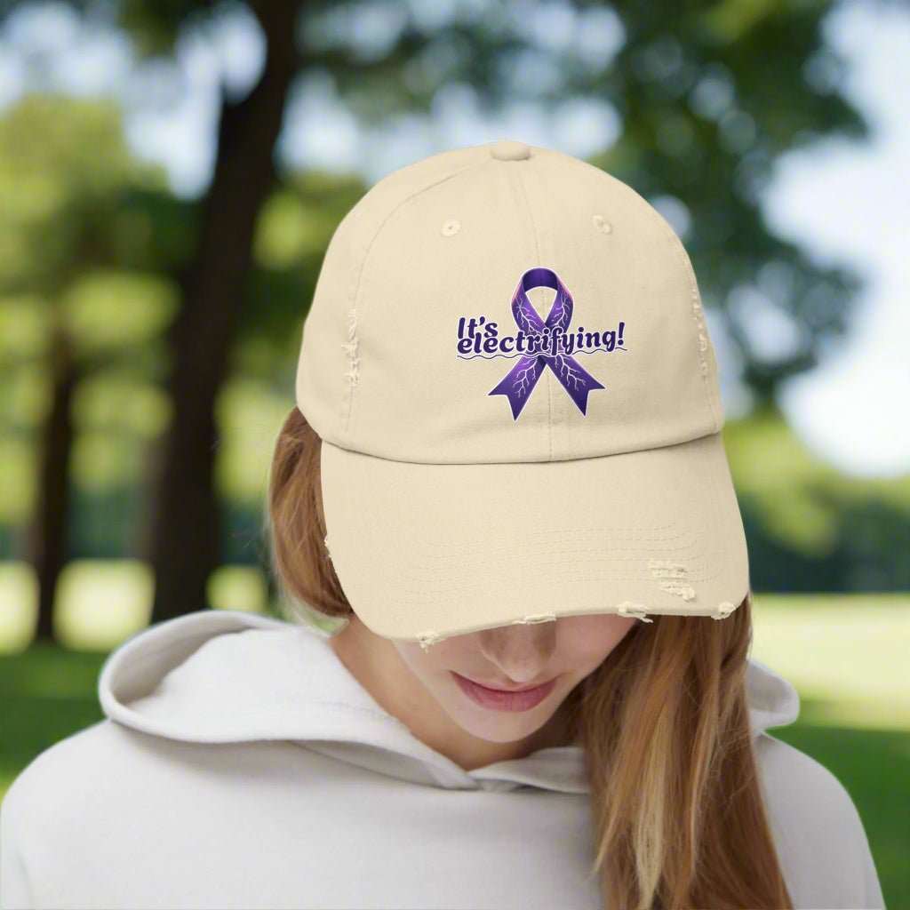 It's Electrifying Unisex Distressed Cap - Hats, Baseball & Trucker - EpiAl's Shop