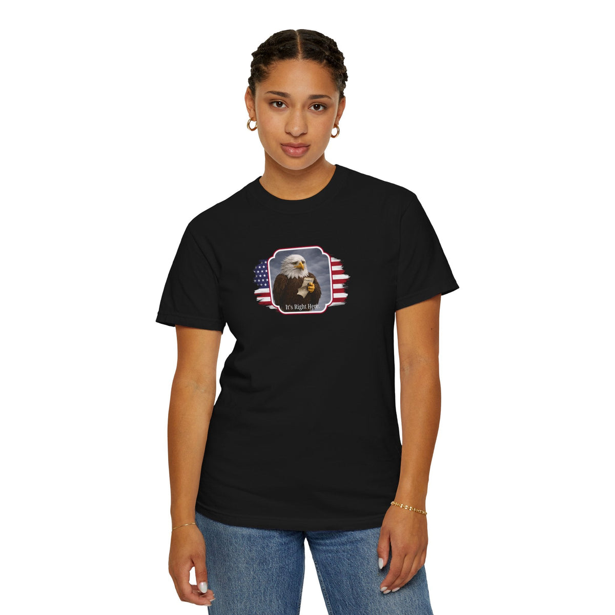 “It’s Right Here” Political Parody T-Shirt - Clothing, Unisex, T-Shirts - EpiAl's Shop
