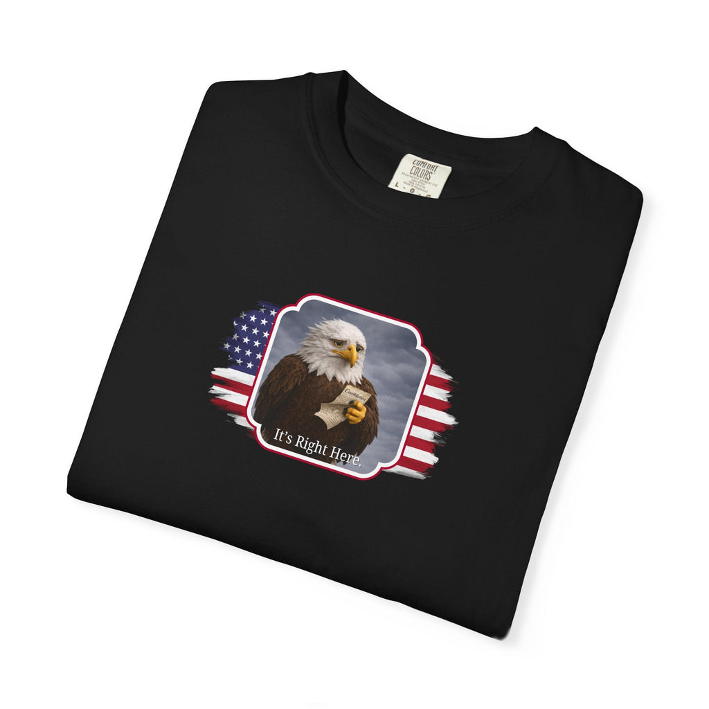 “It’s Right Here” Political Parody T-Shirt - Clothing, Unisex, T-Shirts - EpiAl's Shop