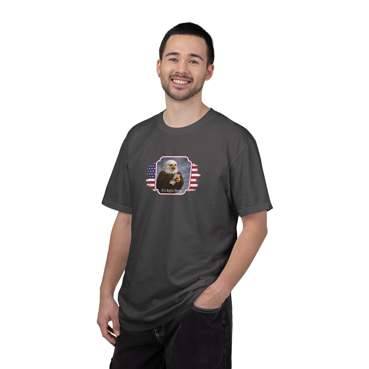 “It’s Right Here” Political Parody T-Shirt - Clothing, Unisex, T-Shirts - EpiAl's Shop