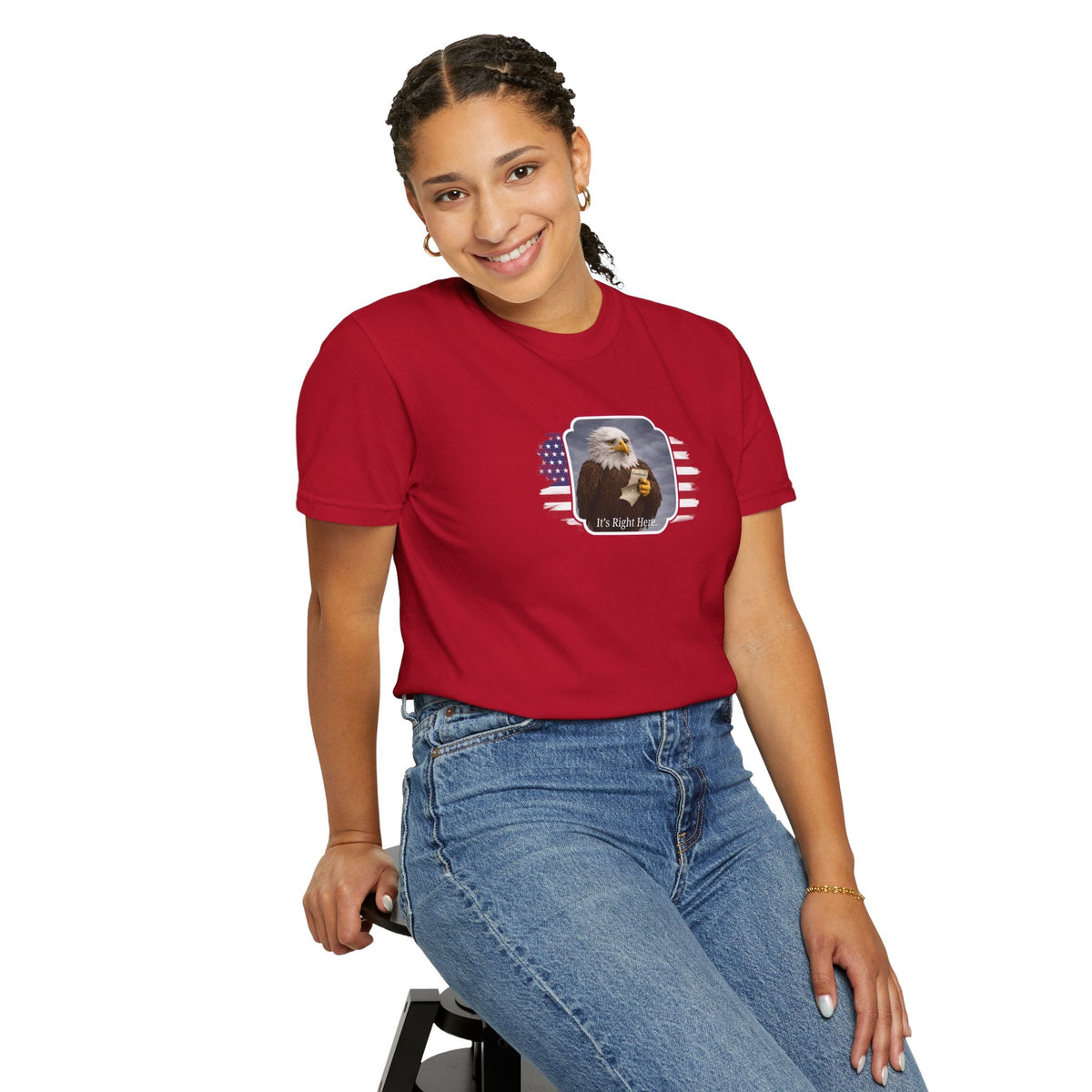 “It’s Right Here” Political Parody T-Shirt - Clothing, Unisex, T-Shirts - EpiAl's Shop