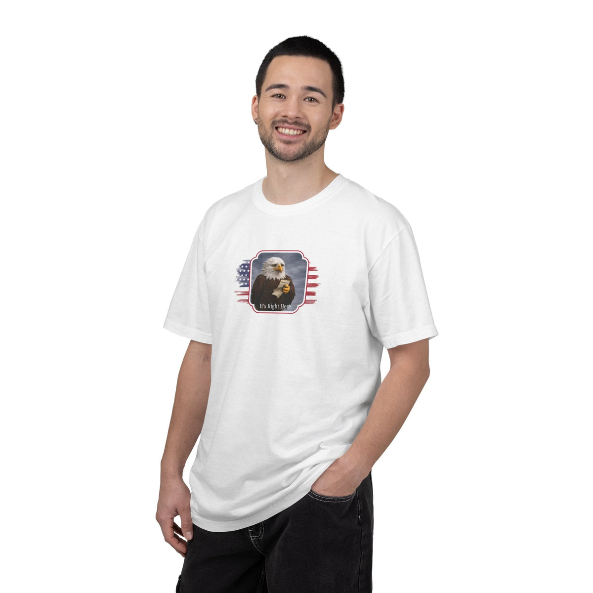 “It’s Right Here” Political Parody T-Shirt - Clothing, Unisex, T-Shirts - EpiAl's Shop