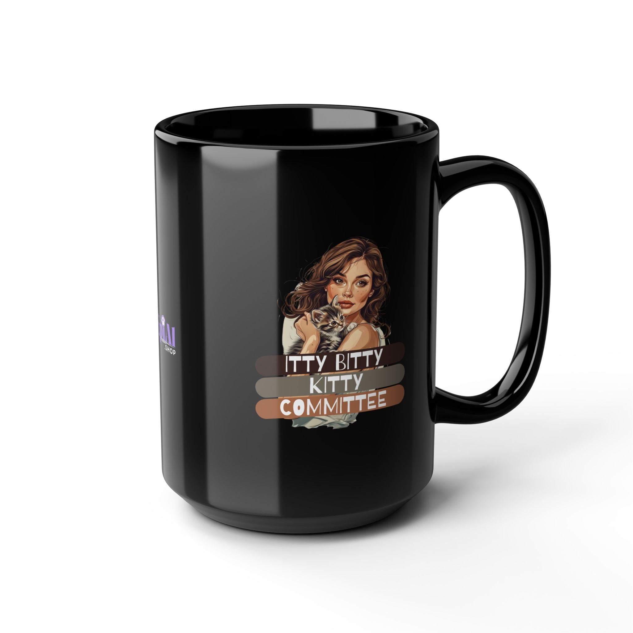 Itty Bitty Kitty Committee Mug | Funny Cat Mug - Drinkware, Coffee Mugs - EpiAl's Shop