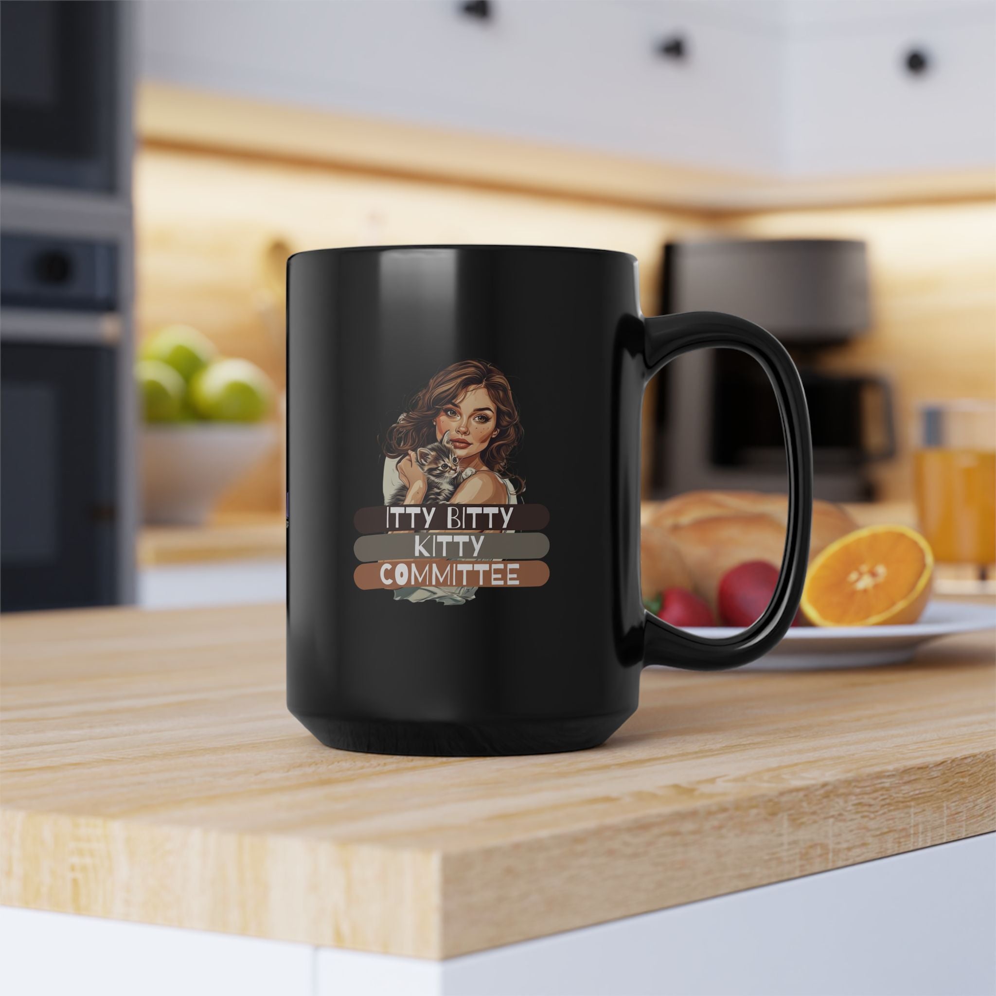 Itty Bitty Kitty Committee Mug | Funny Cat Mug - Drinkware, Coffee Mugs - EpiAl's Shop