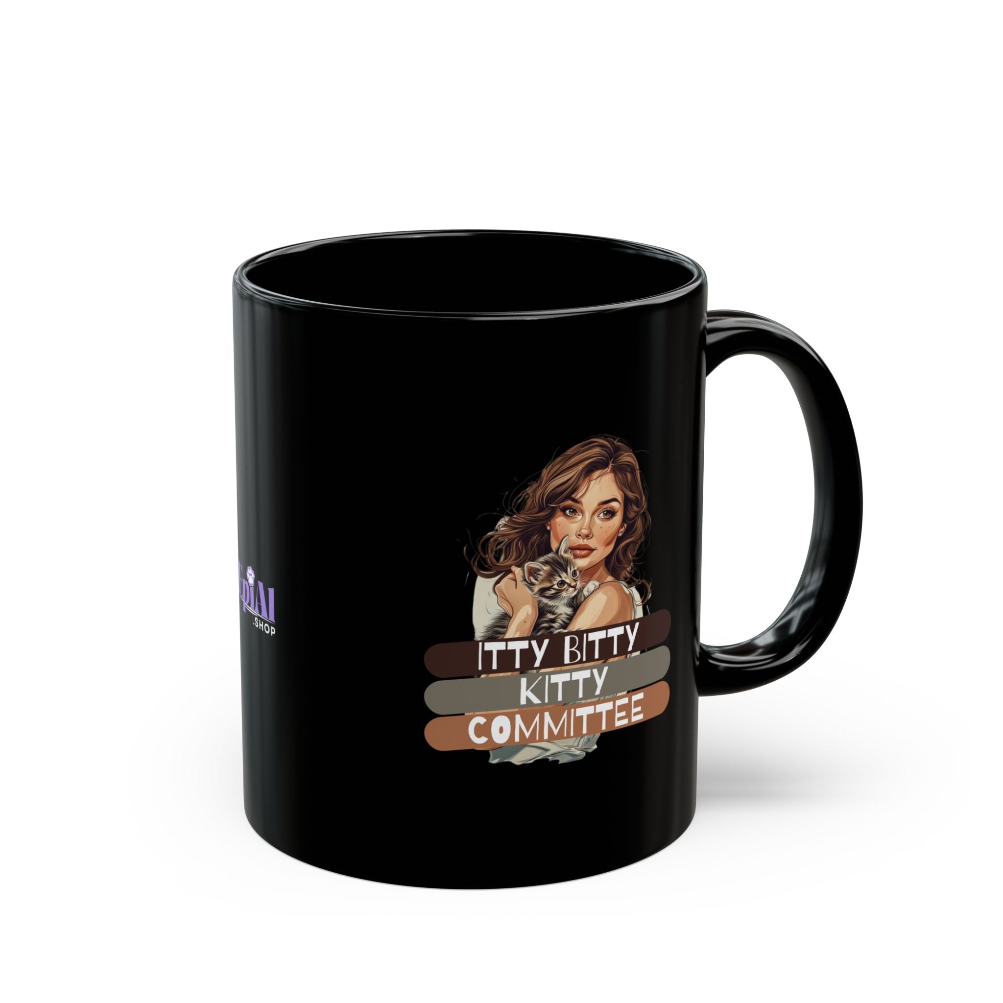 Itty Bitty Kitty Committee Mug | Funny Cat Mug - Drinkware, Coffee Mugs - EpiAl's Shop