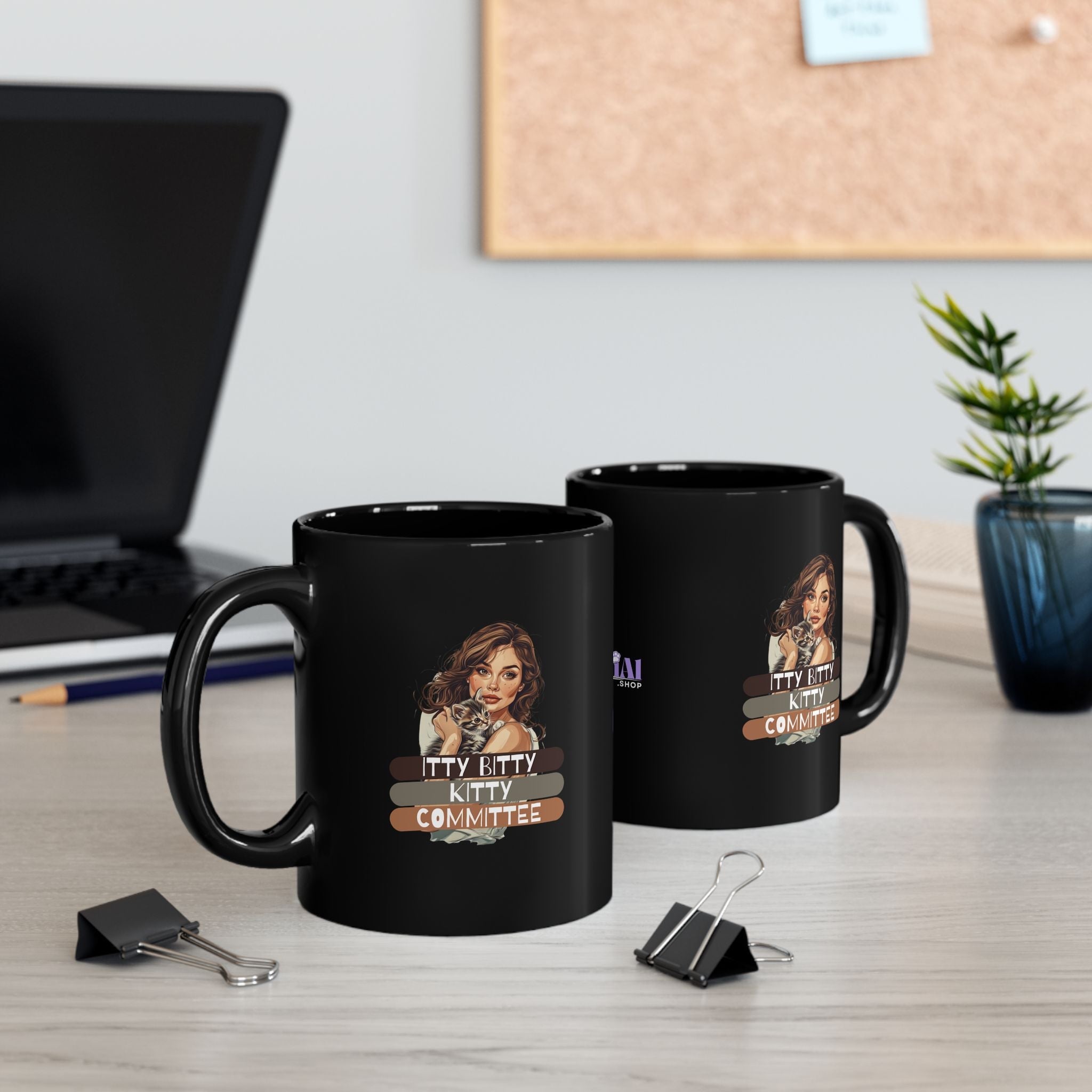Itty Bitty Kitty Committee Mug | Funny Cat Mug - Drinkware, Coffee Mugs - EpiAl's Shop